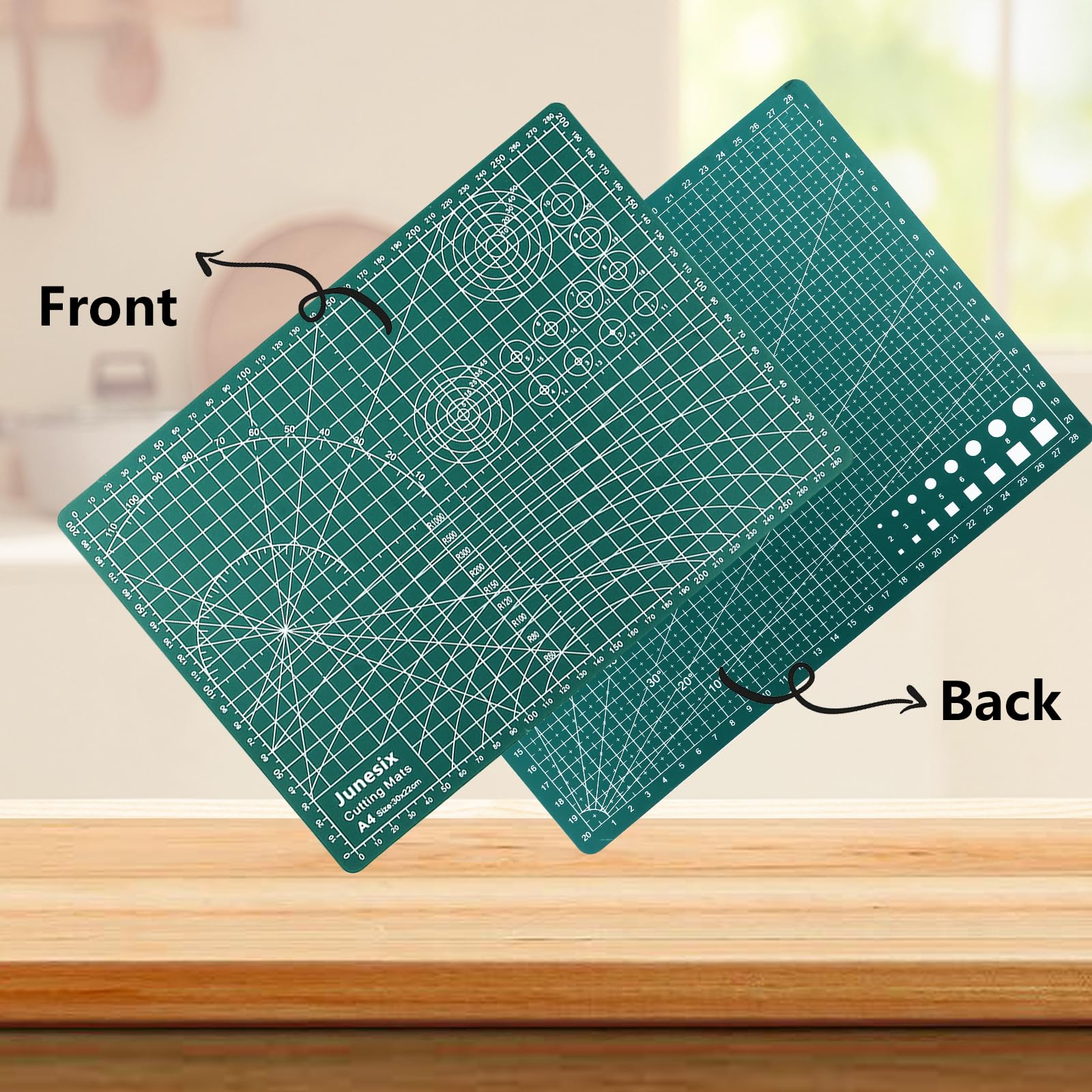 ASelected Self-Healing Cutting Mat - Double-Sided A3 & A4 Sizes | 2.6mm Thick PVC 5
