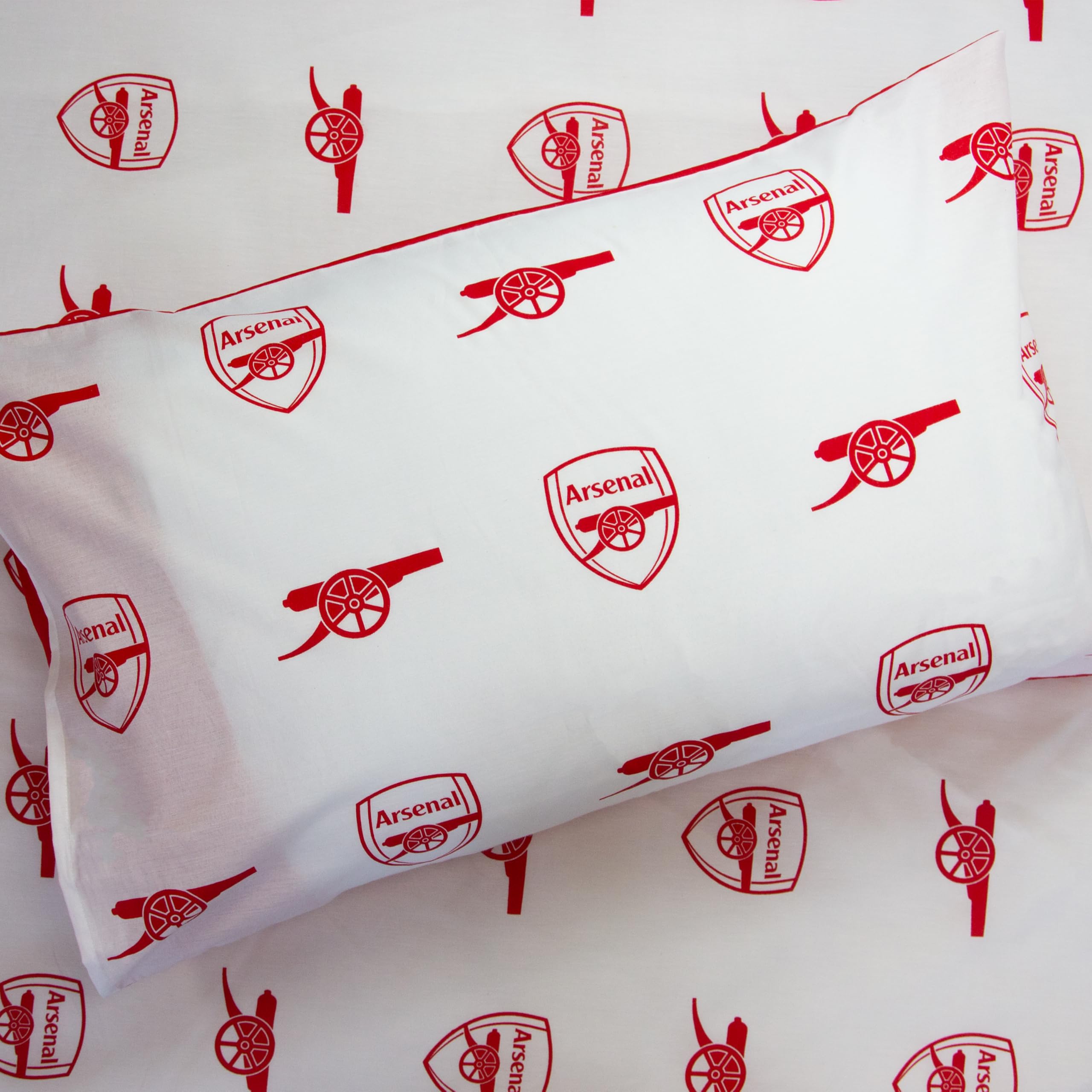 Character World Arsenal FC Official Single Duvet Cover Set | Reversible Polycotton | Includes Pillowcase 8