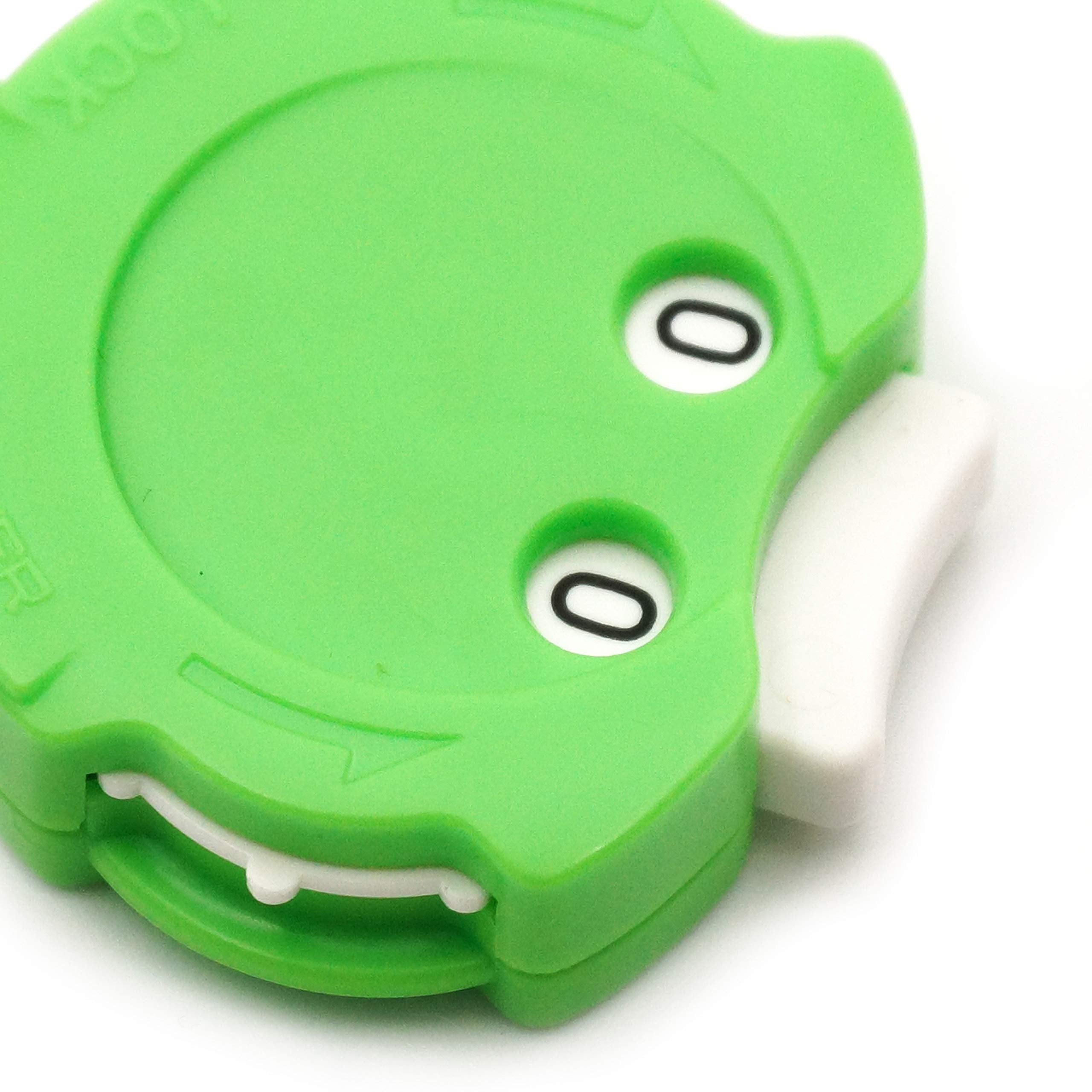 Clover Knitting Counter Kacha Mini - Tracks Rows & Stitches | Green Plastic | Model CLO3118 5