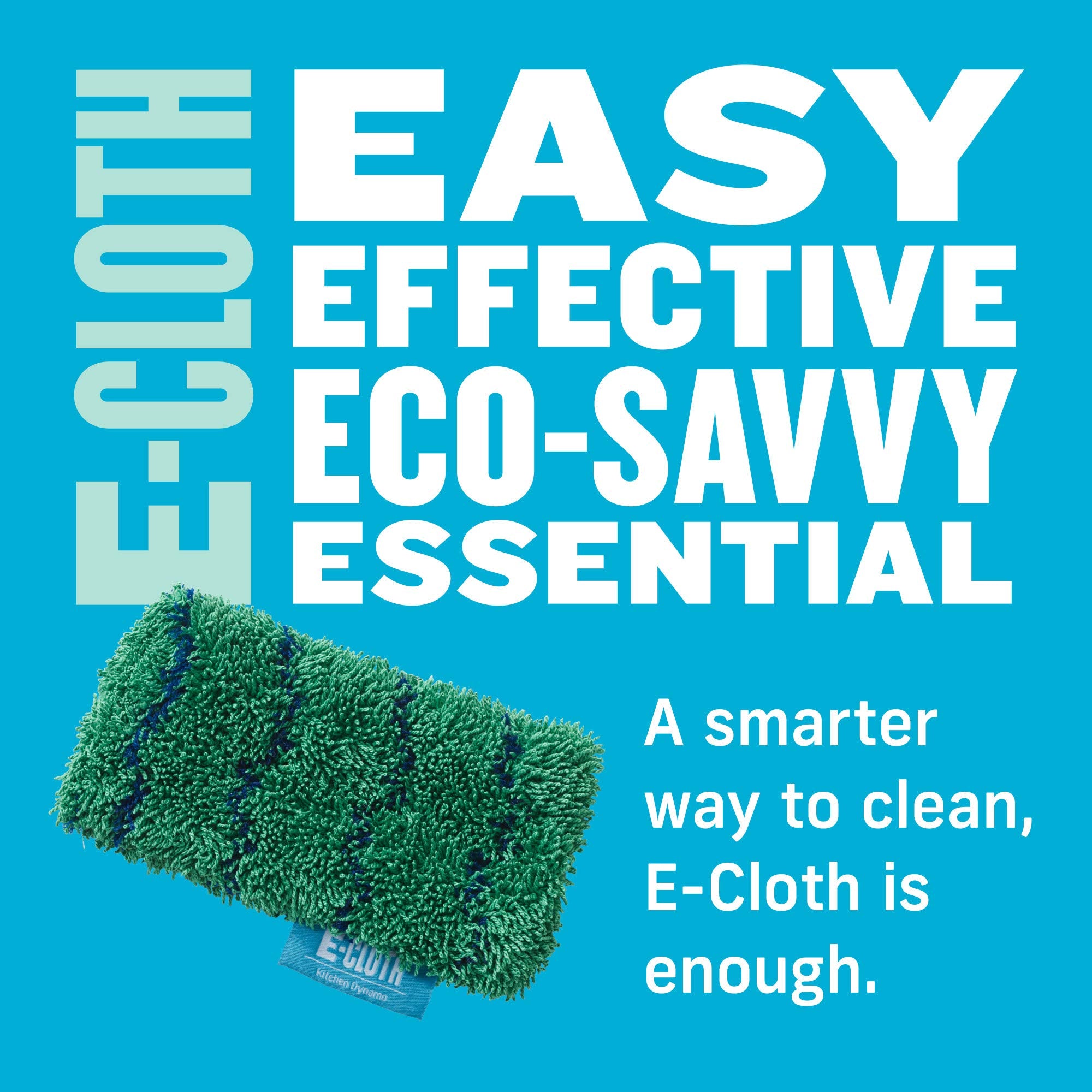 E-Cloth Kitchen Microfibre Cloth - Streak-Free Cleaning for Kitchen Surfaces | Green | 1 Pack 4