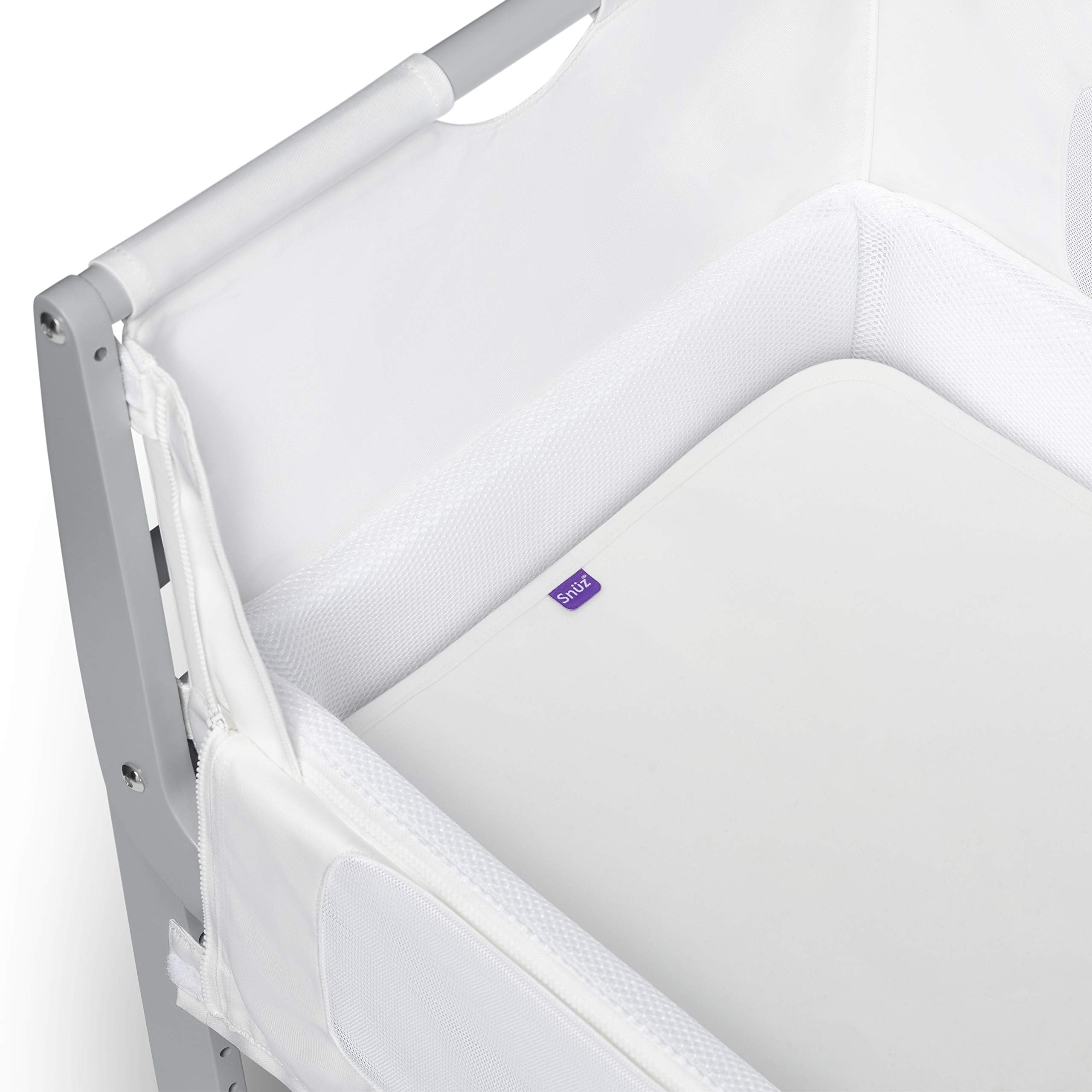 Snuz SnuzPod 4 Waterproof Mattress Protector - 40 x 75.5cm - 100% Brushed Cotton 2