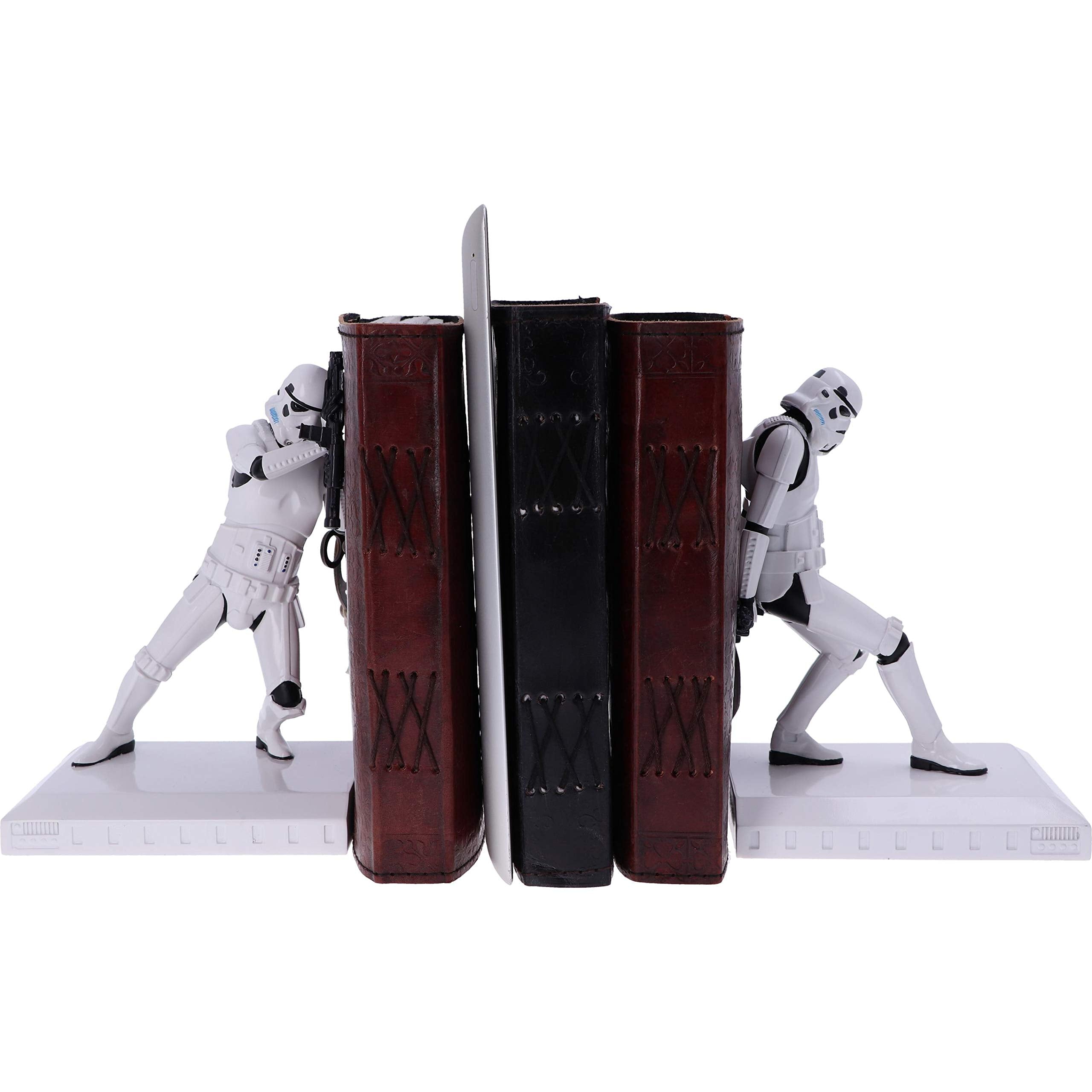 Nemesis Now Stormtrooper Bookends - Officially Licensed, Resin, 18.5cm Height, Pack of 2 5