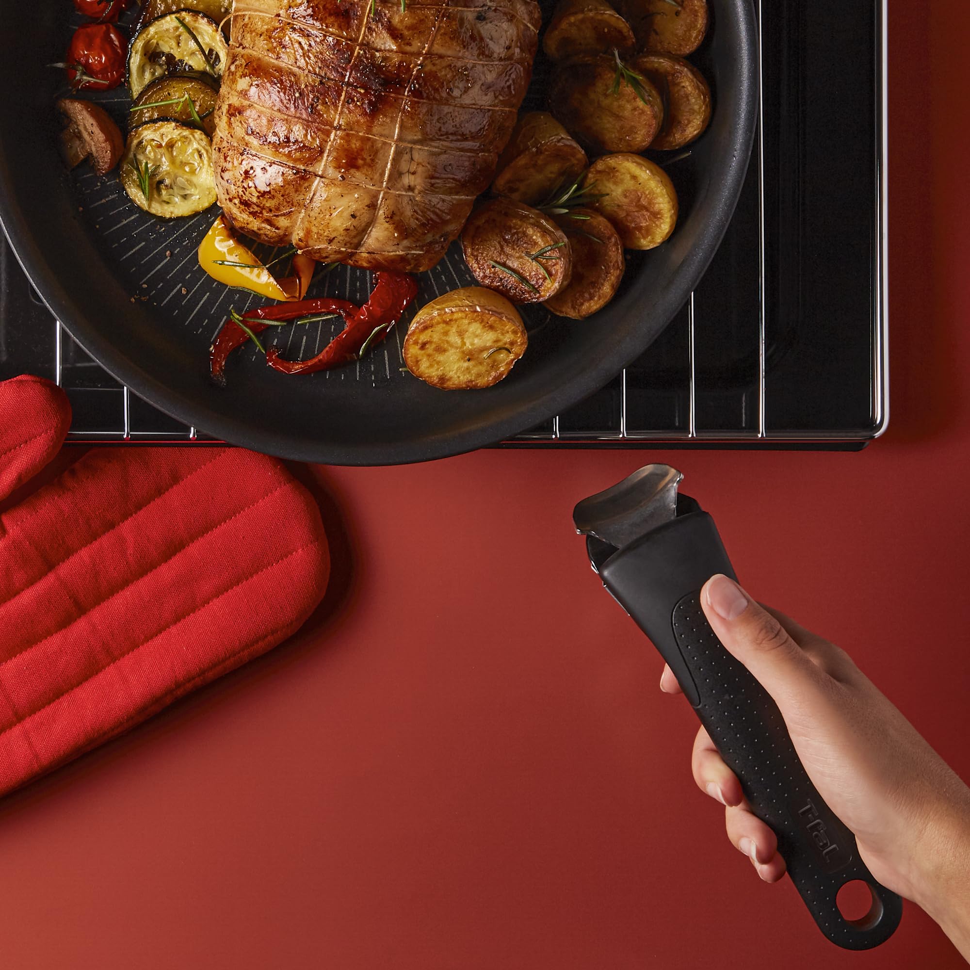 Tefal Ingenio Frying Pan - Removable Handle, Stackable, Black Color | 10-Year Warranty 5