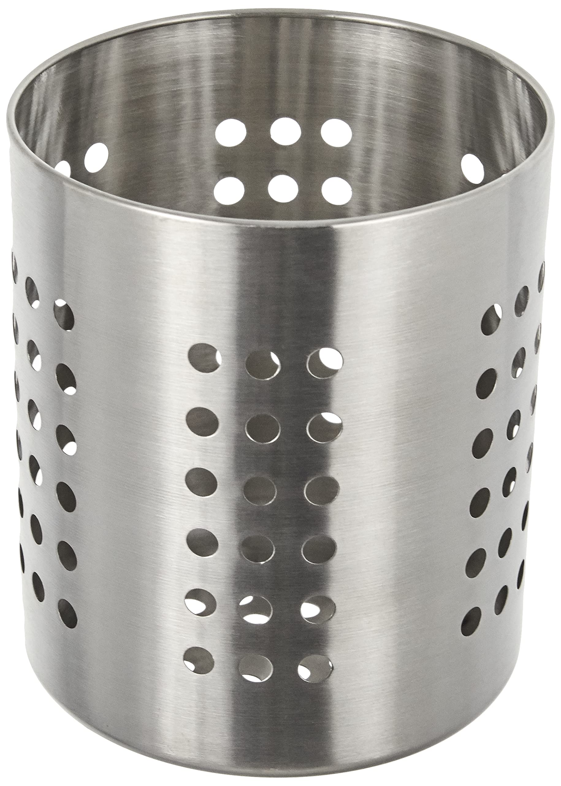 Zeller Kitchen Utensil Holder - Stainless Steel | 12 cm Diameter x 13 cm Height 1