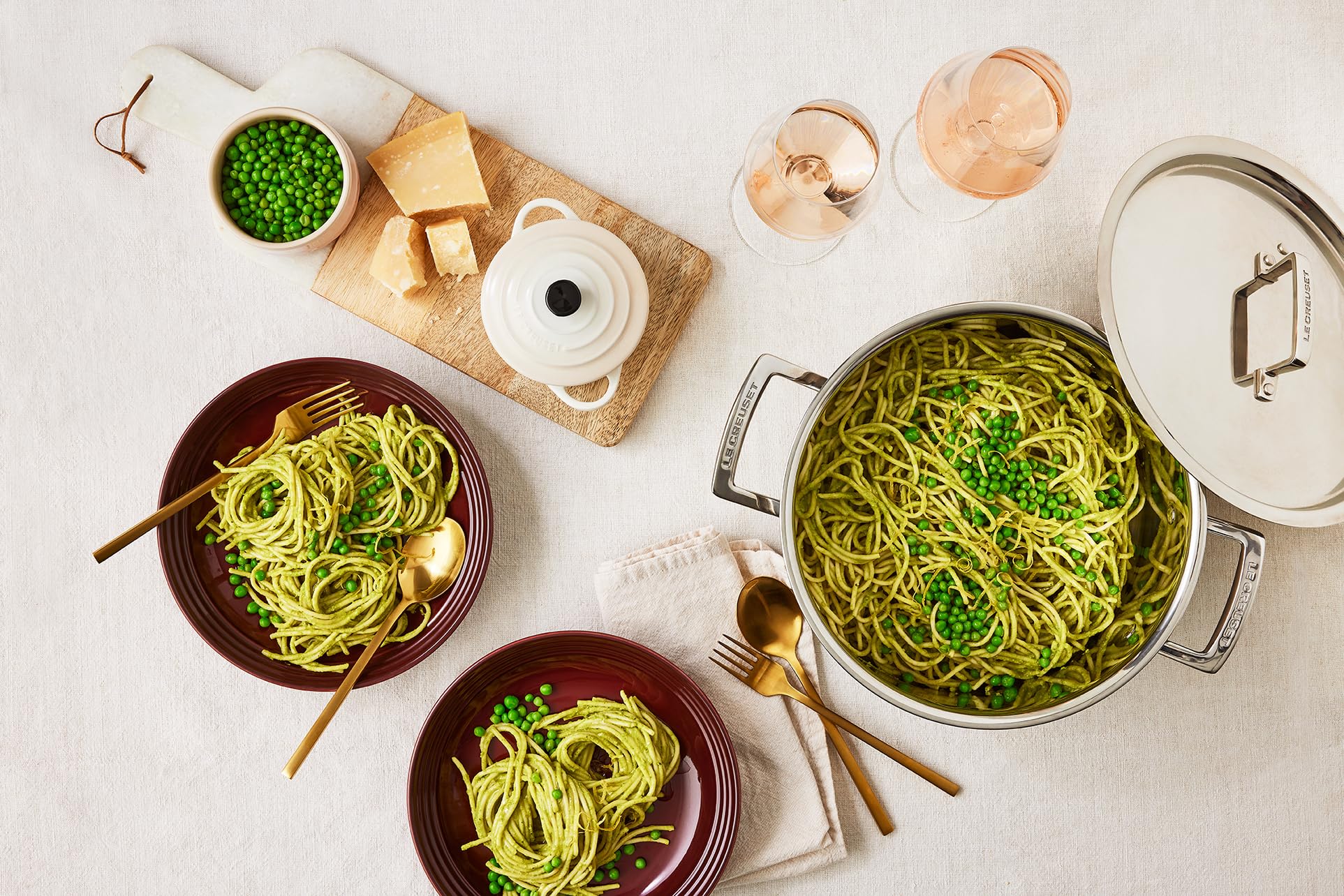 LE CREUSET 3-Ply Stainless Steel Sauteuse - 28 cm Diameter | Oven Safe | Induction Compatible 2