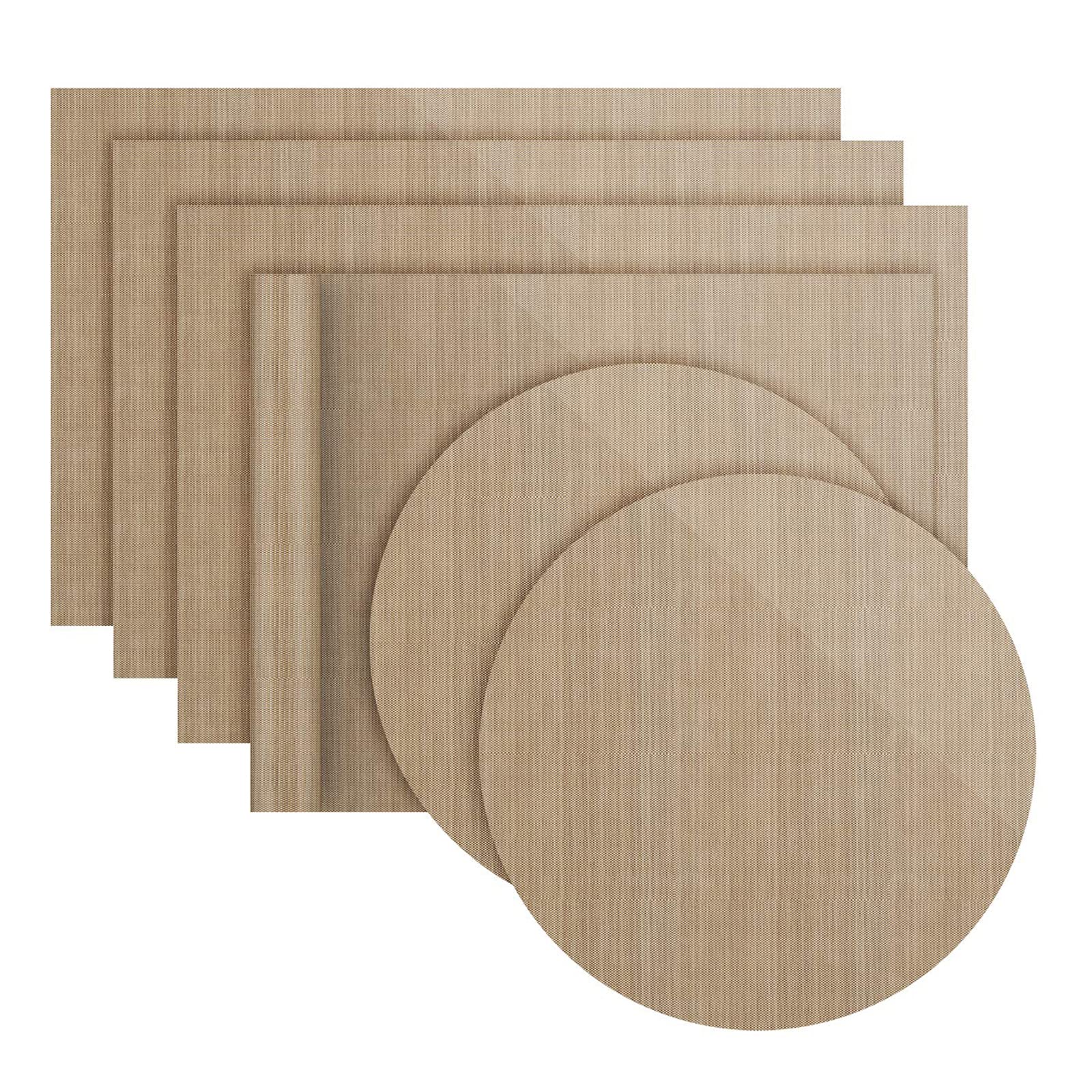 Homealexa Reusable Non-Stick Baking Mat Sheet - PTFE/Teflon, Heat Resistant up to 500°F, 42x36 cm