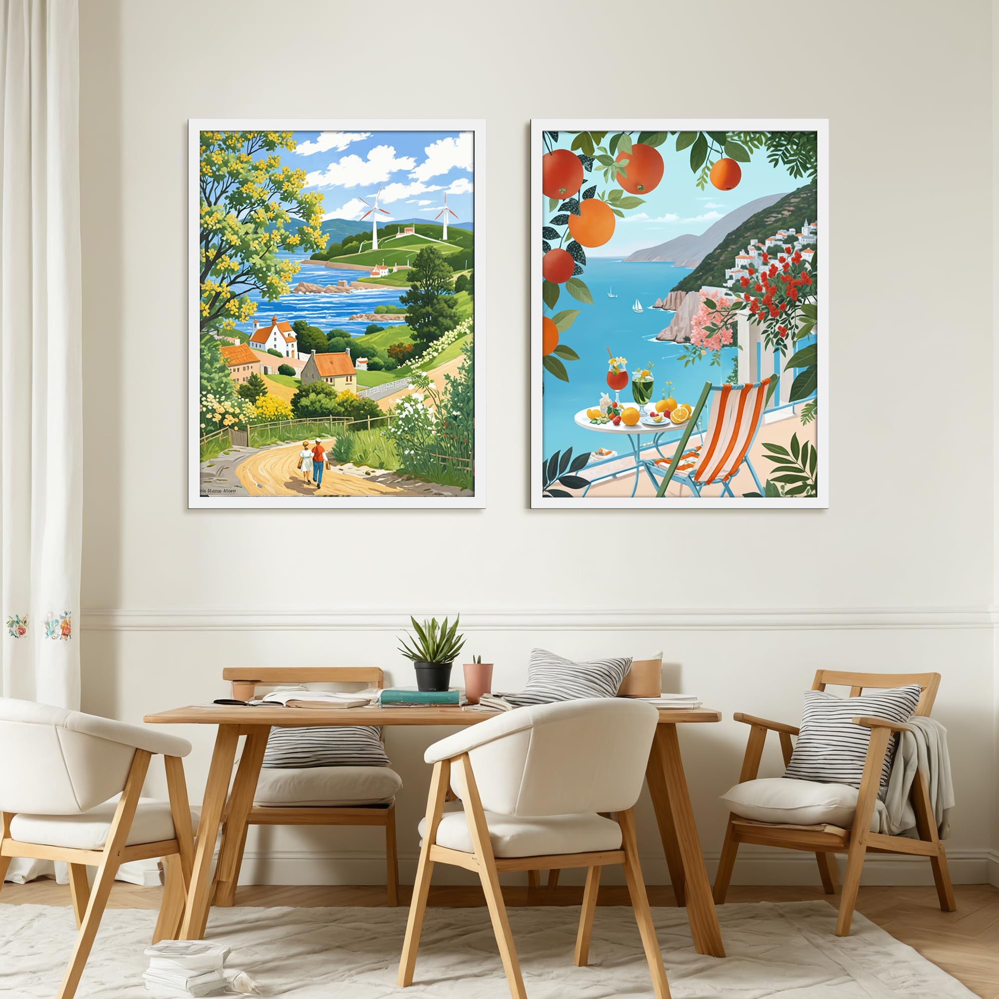 Ditwis 30x40 cm Photo Frame White | 16x12 inch | Horizontal or Vertical Wall Display 3