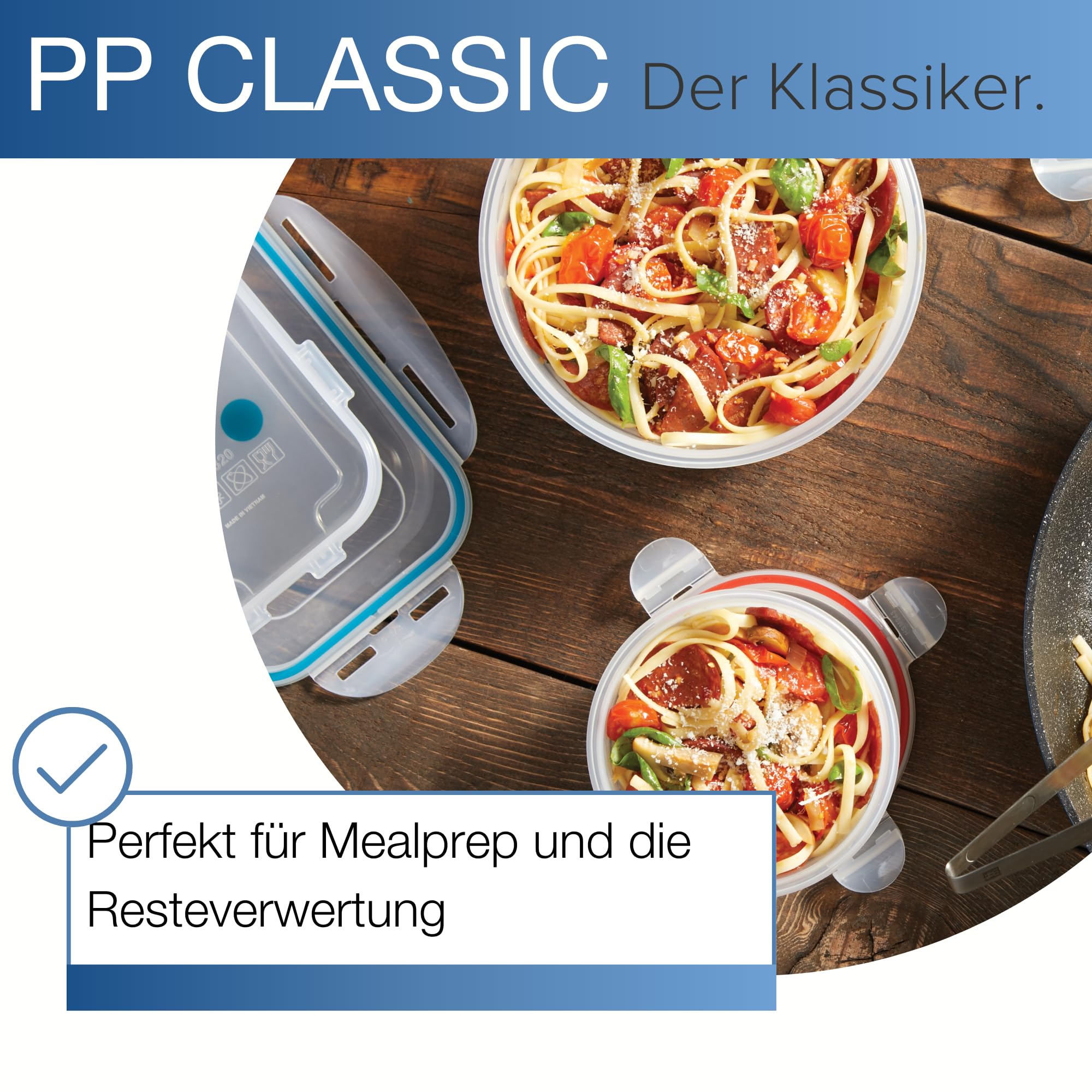 LocknLock Rectangular Plastic Food Container - 350ml Capacity | Airtight & Leak Proof | Dishwasher Safe 6