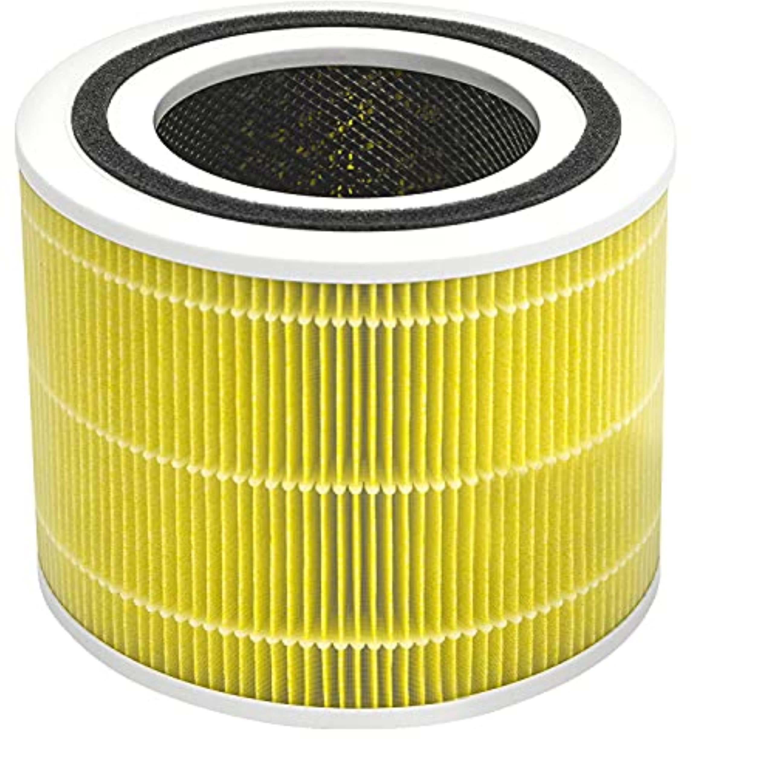 Levoit Core 300-RF-PA Replacement Filter - 3-in-1 HEPA, Activated Carbon for Pet Allergy | Yellow