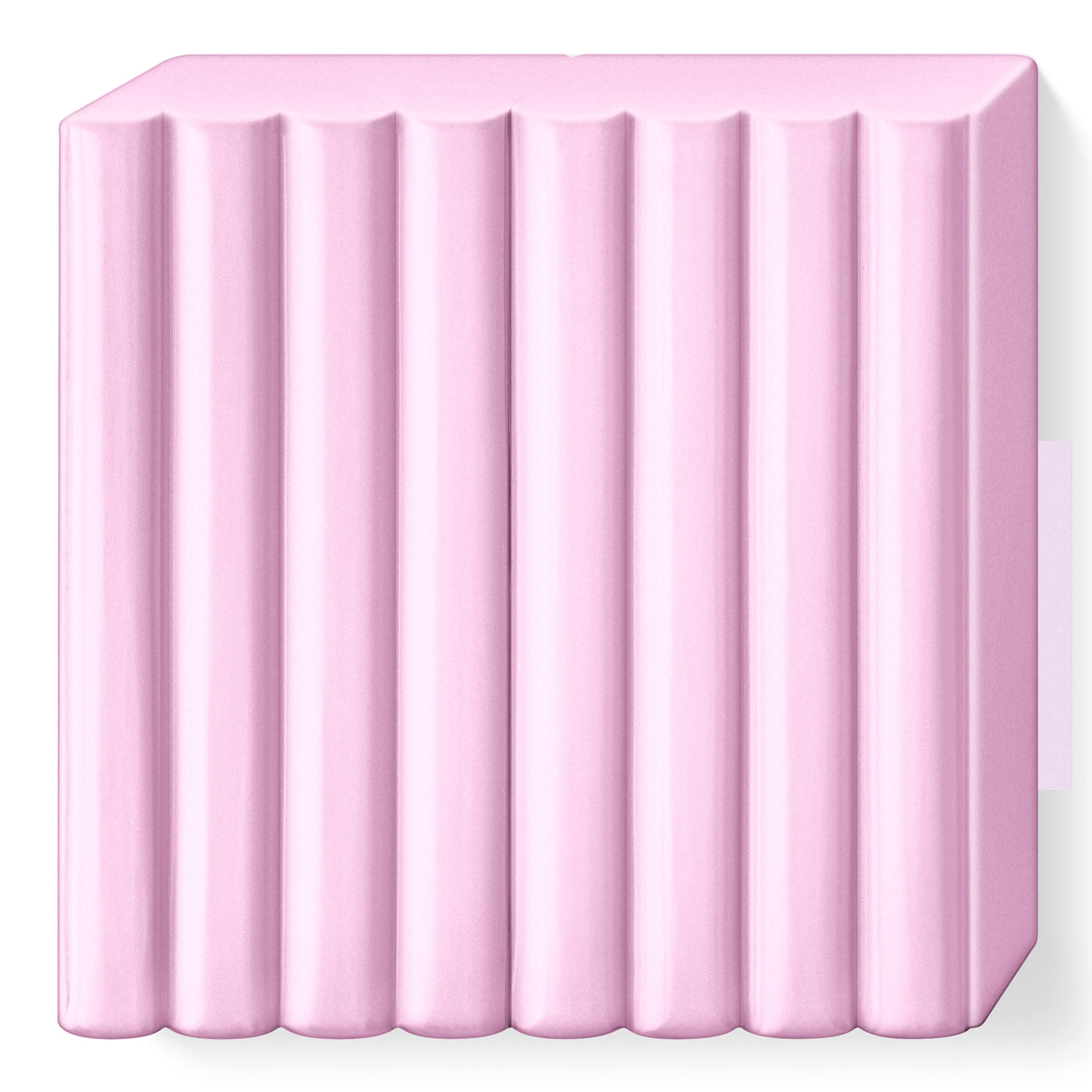 STAEDTLER FIMO Soft Oven-Hardening Polymer Modelling Clay - Pastel Rose | 57g Block 2