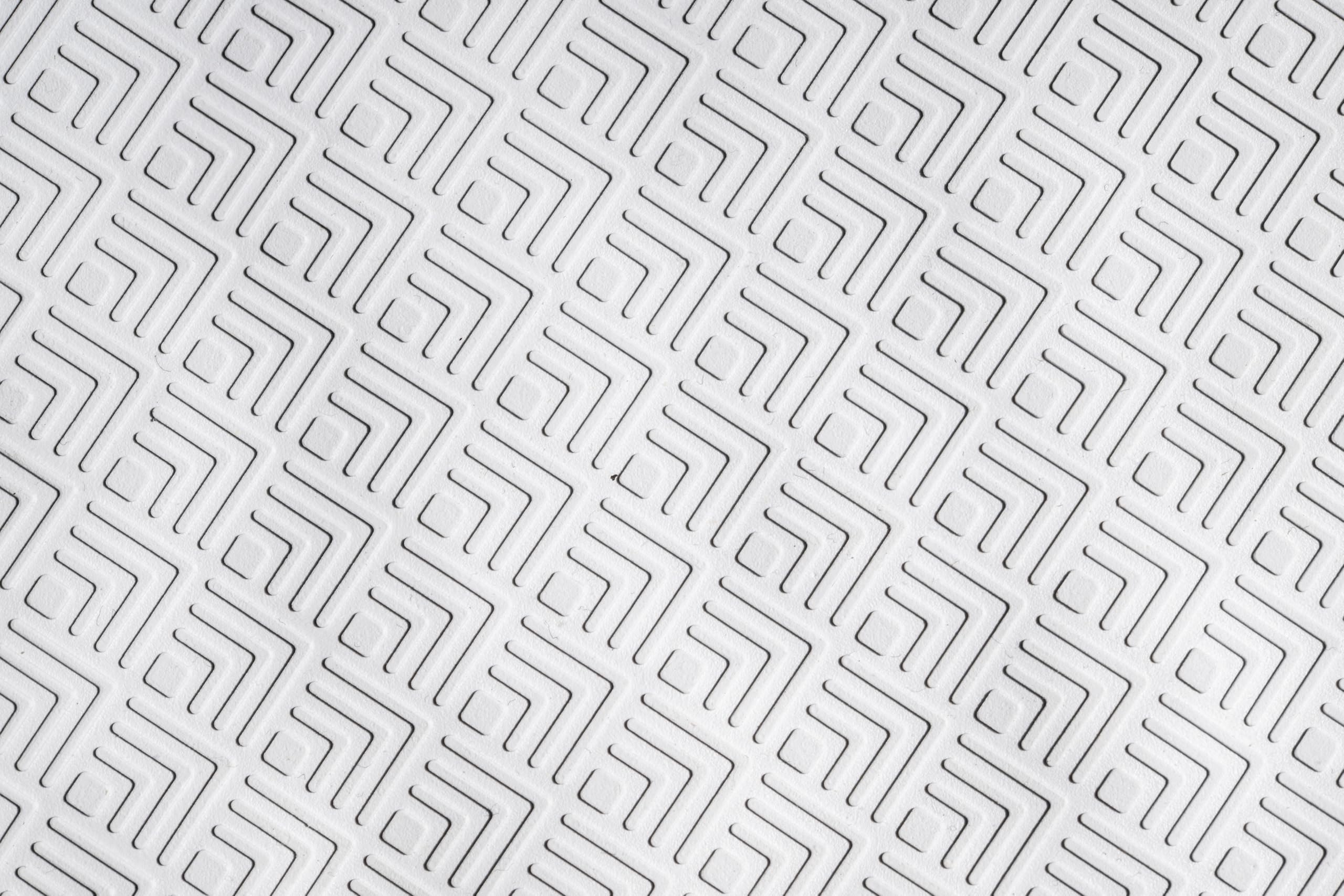 Croydex Rubagrip Non-Slip Bath Mat - Anti-Mould, Natural Rubber | 74 x 34 cm White 6