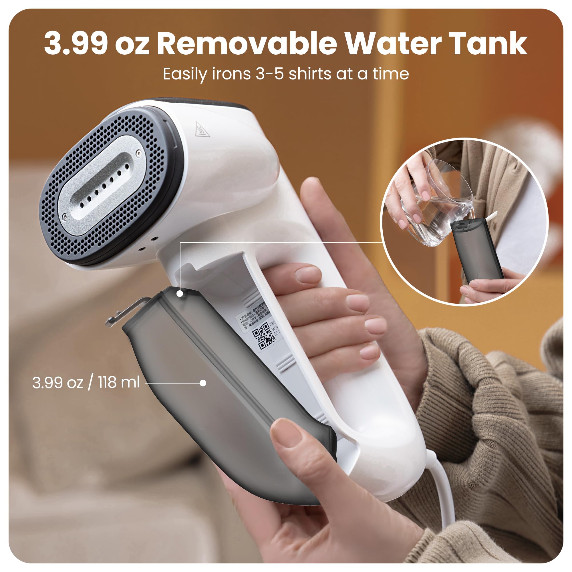 Neakasa Magic 1 Vacuum Garment Steamer - AirIron Technology | 2300Pa Suction | 30s Heat-Up 8
