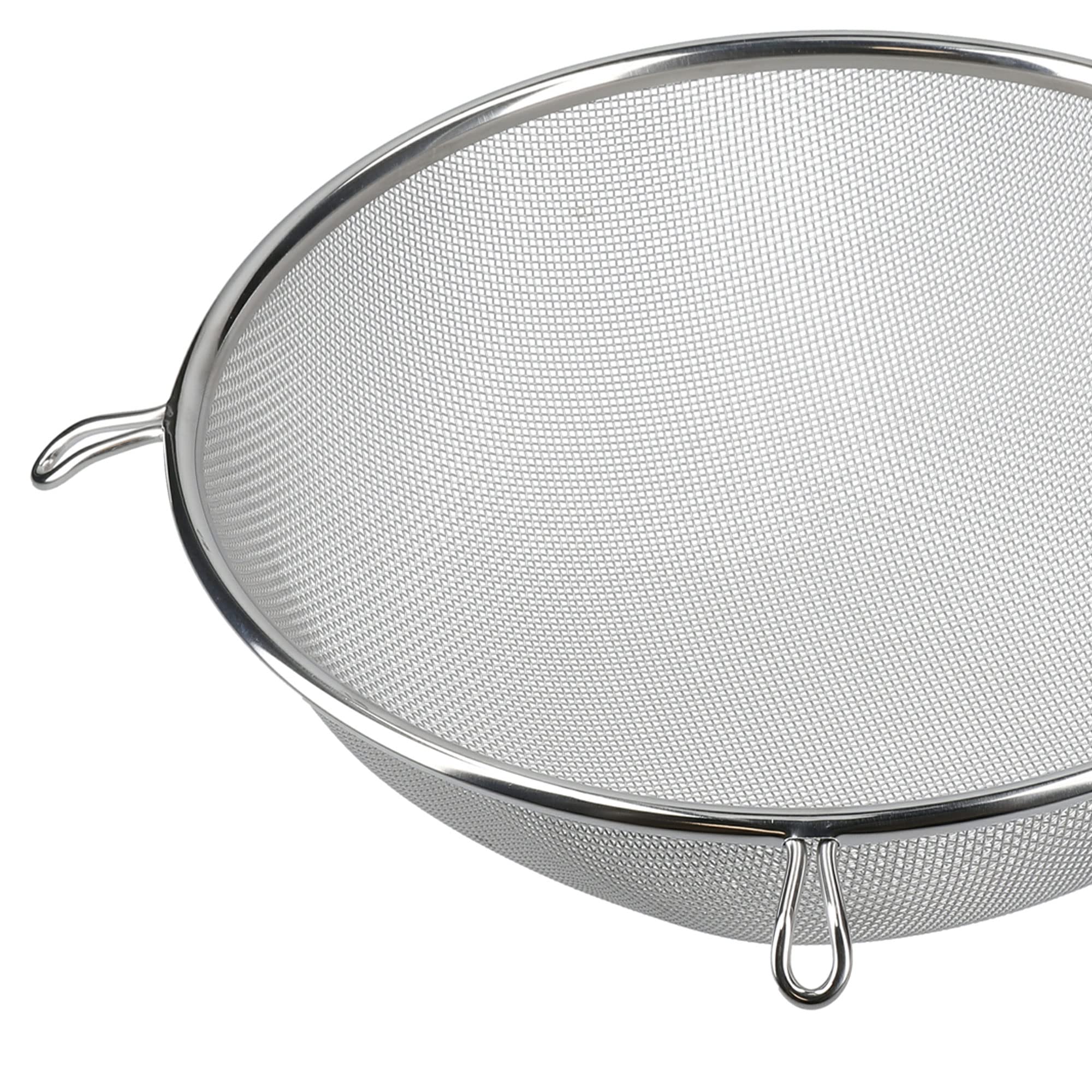 KitchenCraft Extra Large Stainless Steel Sieve - 25 cm Diameter | Rust Resistant | Dishwasher Safe 4