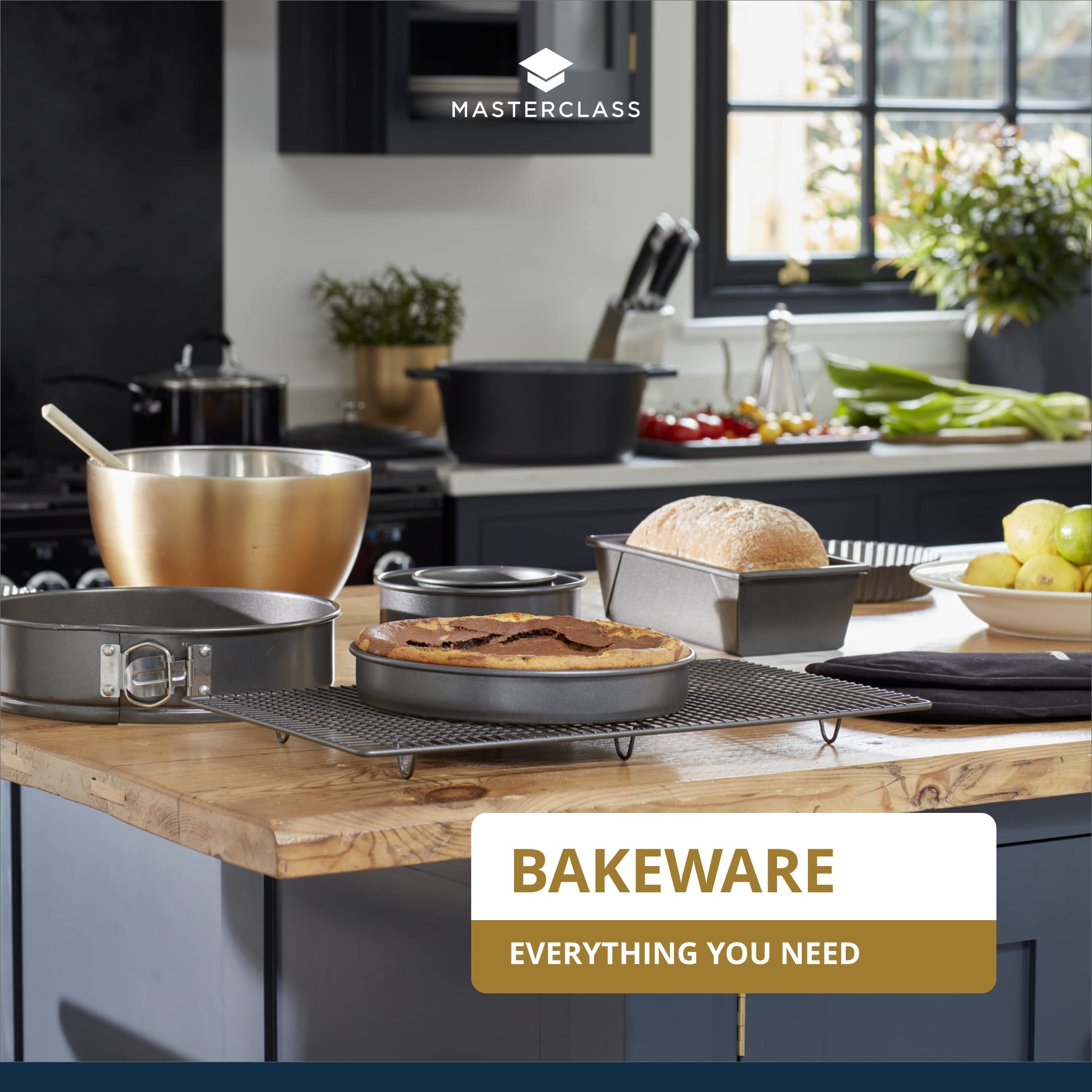 MasterClass KCMCHB48 Deep Round Cake Tin - 15 cm (6 Inch) | Carbon Steel | PFOA Free Non-Stick 7
