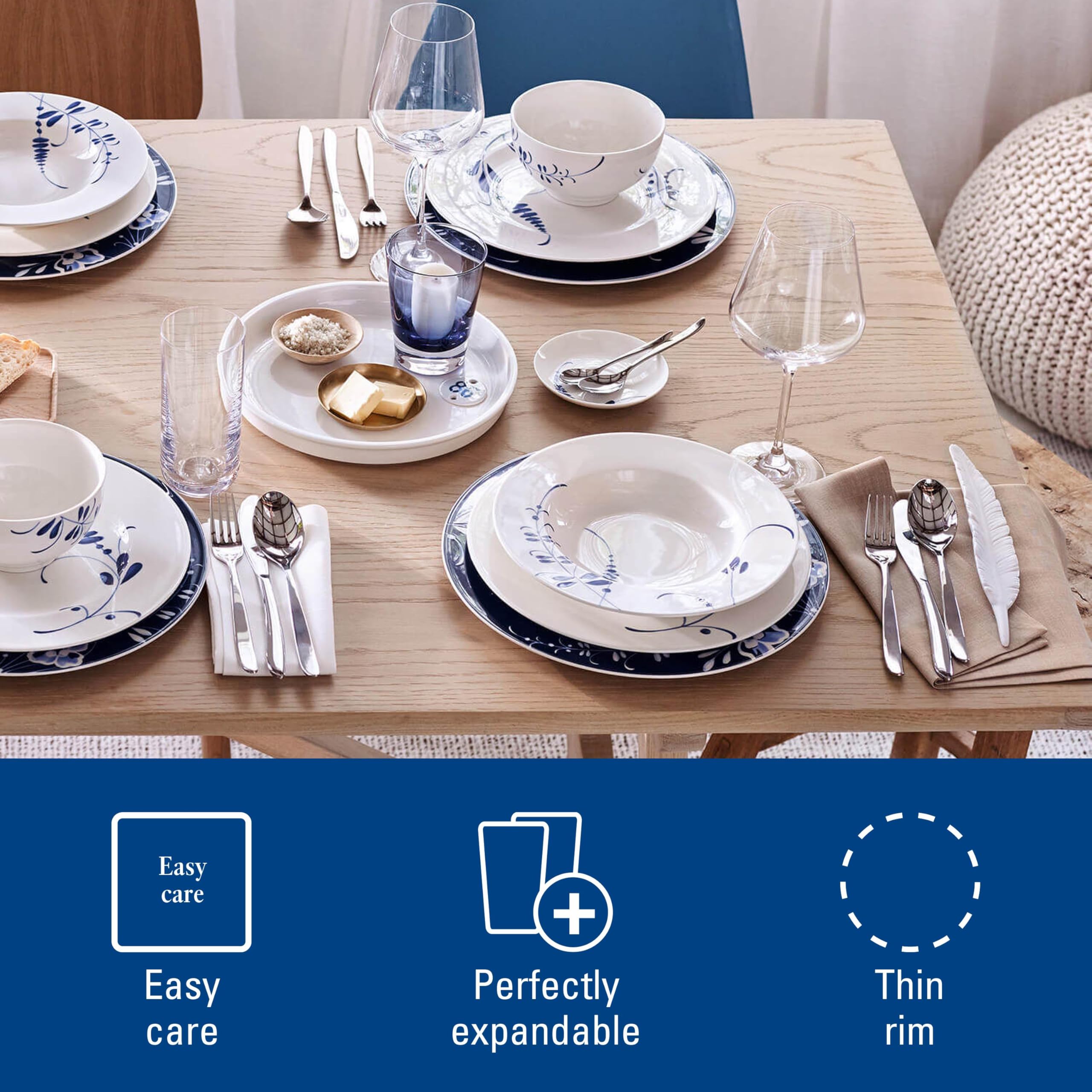 Villeroy & Boch La Divina Burgundy Wine Glass Set - 680 ml Capacity, 4 Pieces, Crystal Glass 4