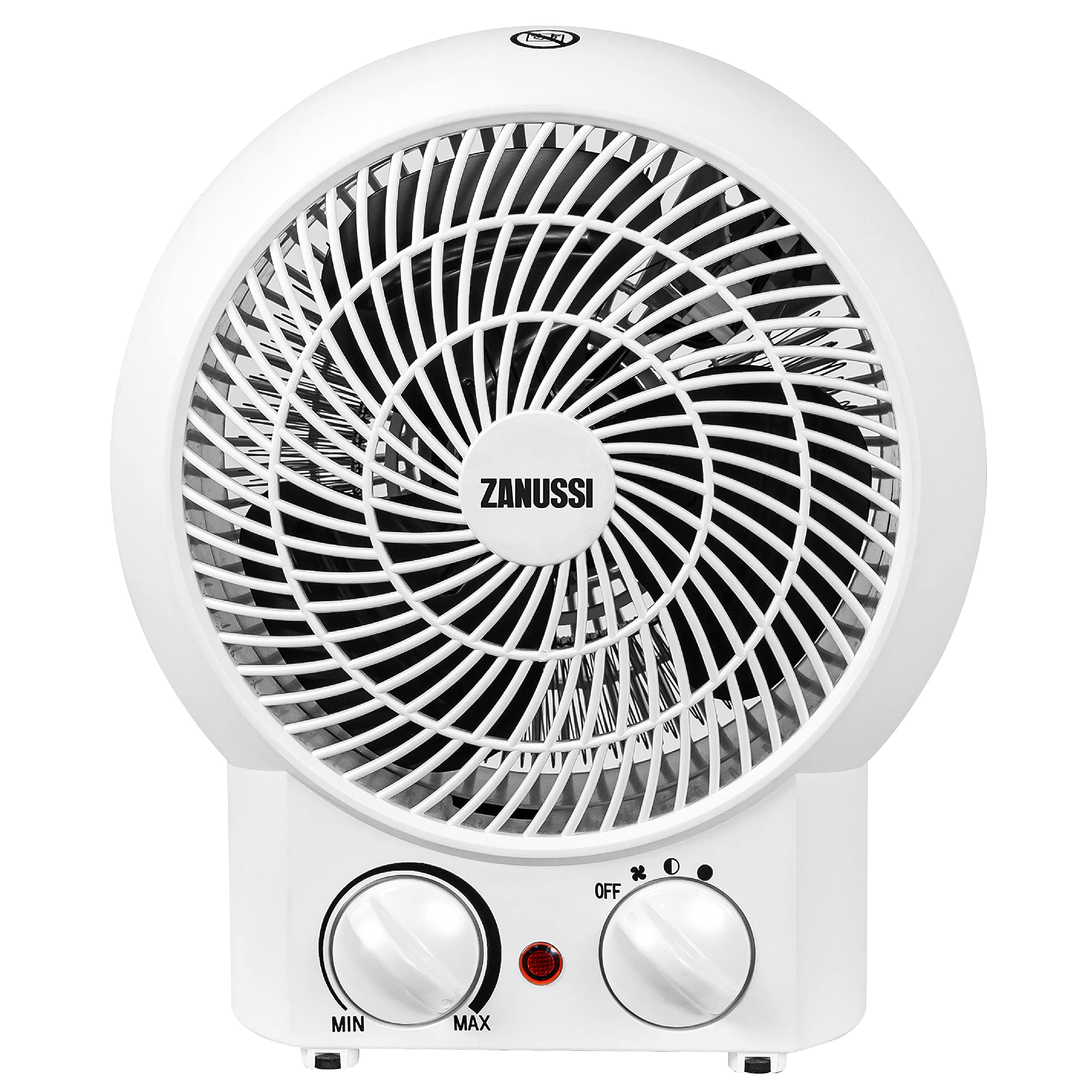 Zanussi ZFH1001 2000W Portable Upright Fan Heater | 2 Heat Settings | Overheat Protection 7