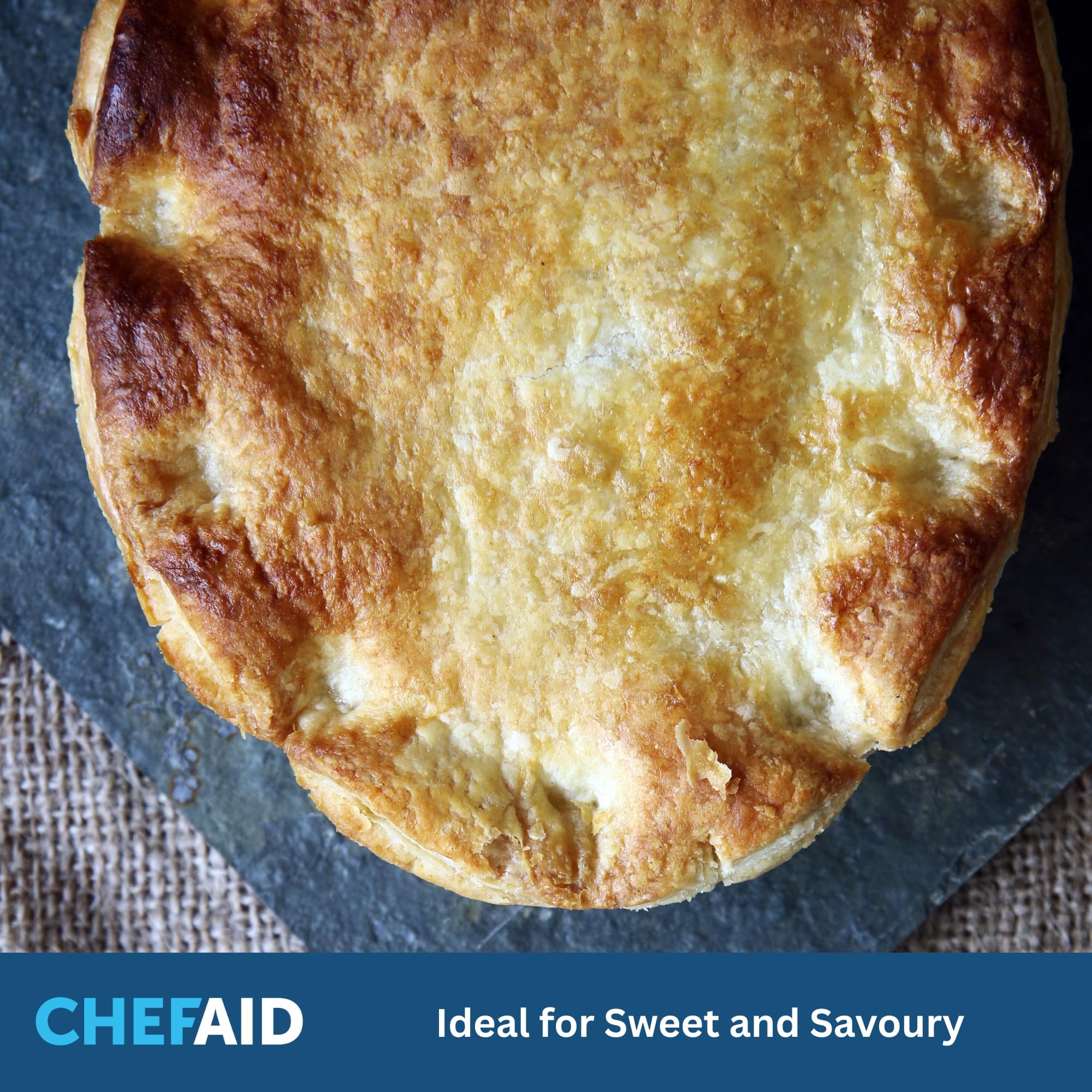 Chef Aid Set of 4 Non-Stick Oval Pie Dishes - Individual Servings | Carbon Steel | Freezer Safe 5
