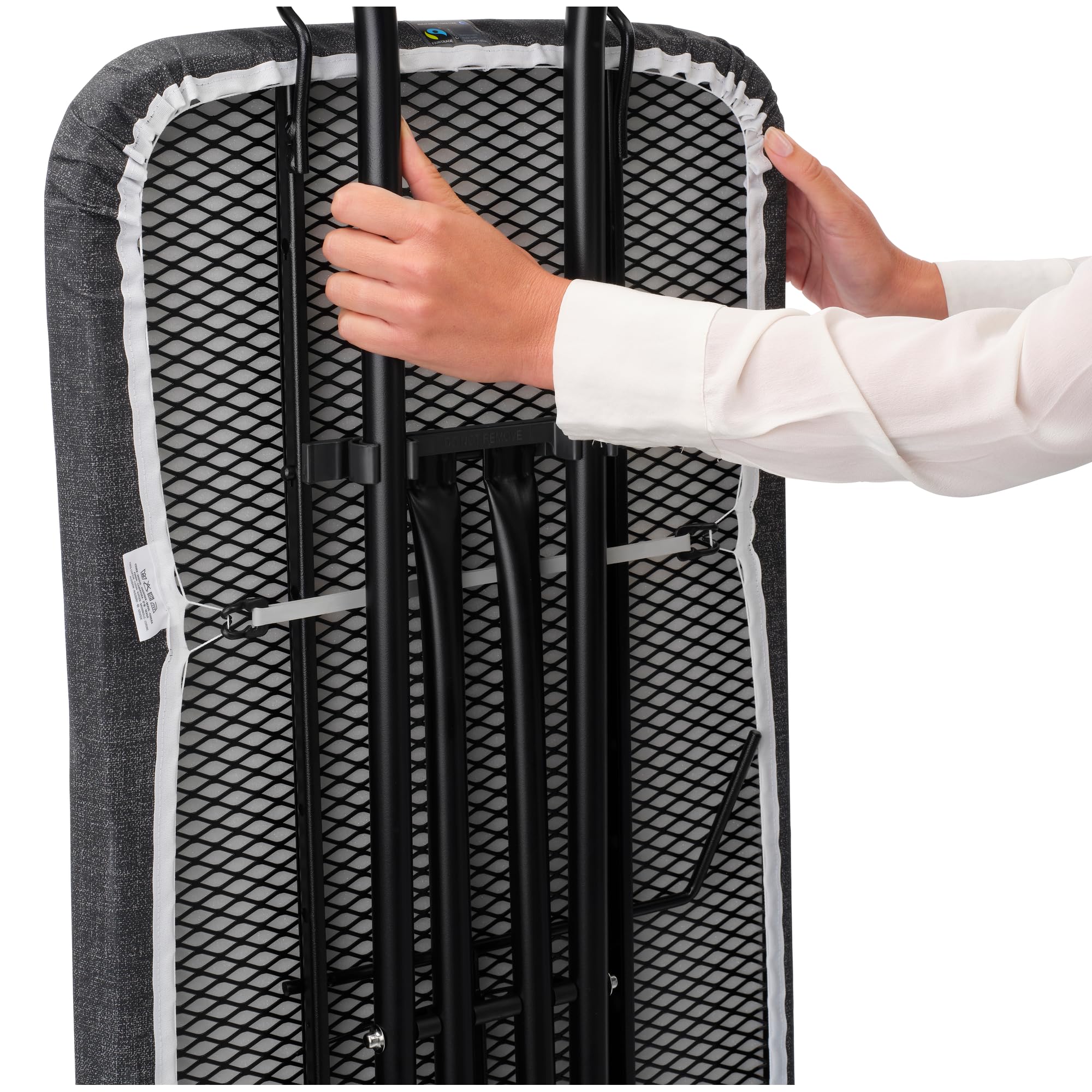 Brabantia Ironing Board C - XL 124 x 45 cm Space | Adjustable Height 75-98 cm | Denim Black 5