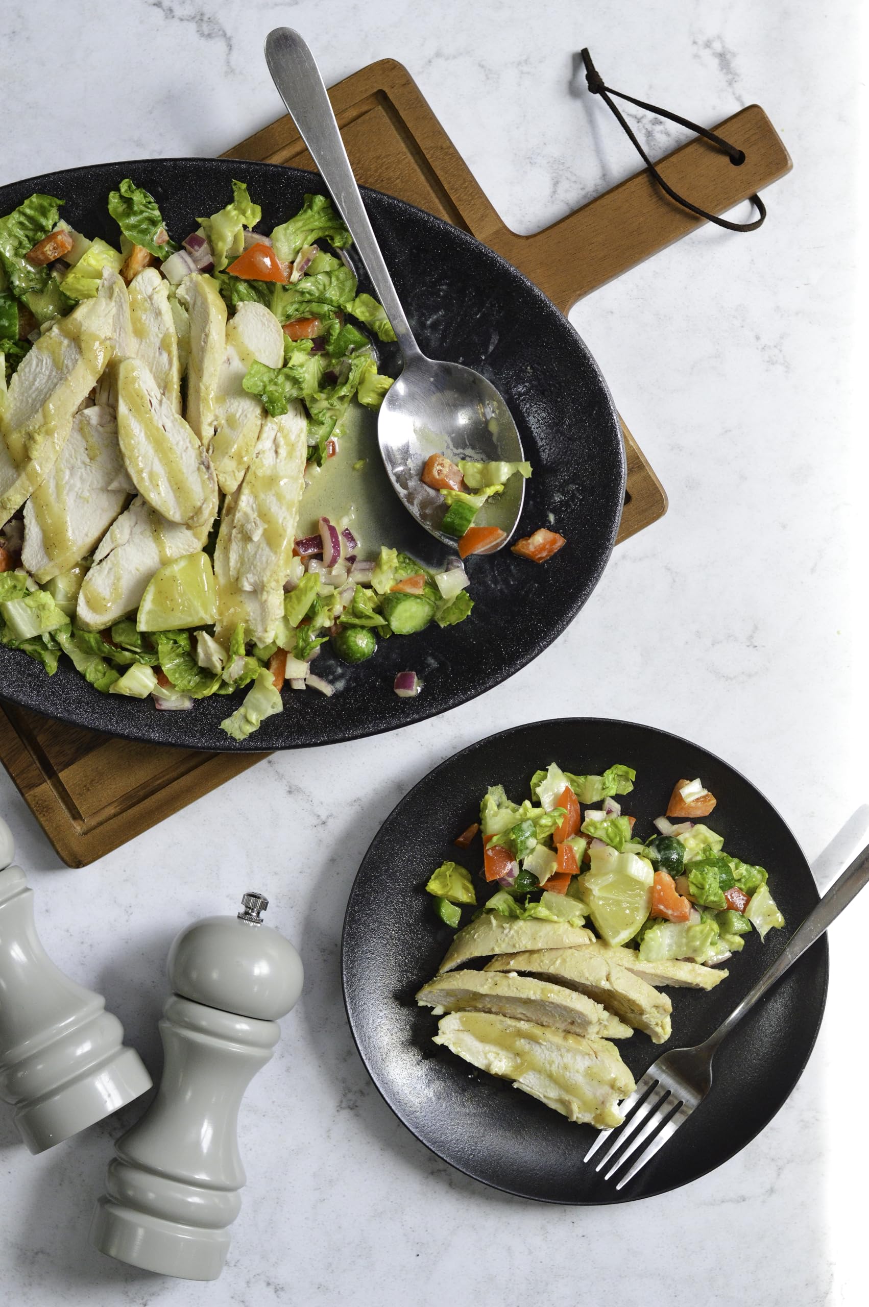 Tala Performance Stainless Steel Serving Spoons - Premium 2 Piece Set | Dishwasher Safe 6