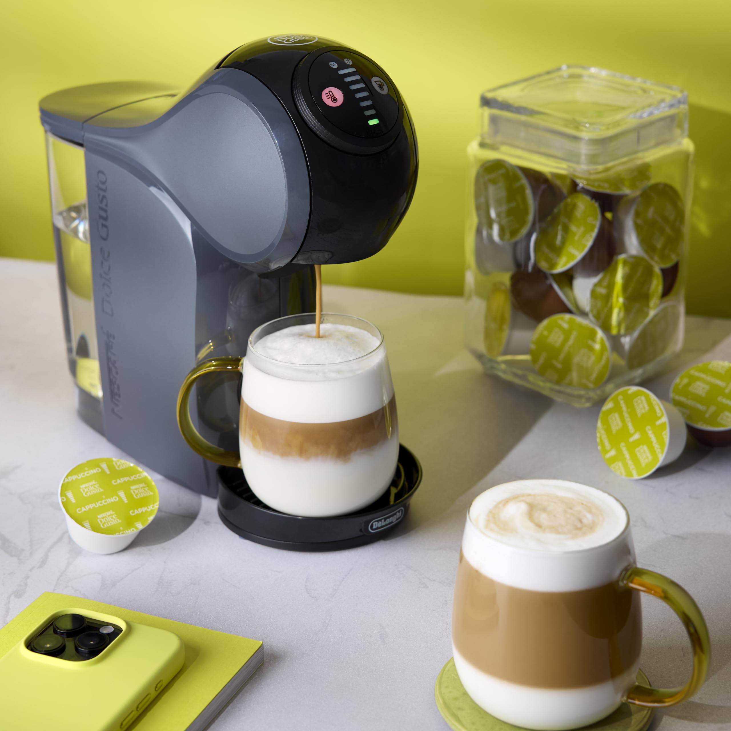 Nescafé Dolce Gusto by De'Longhi Genio S EDG226.AFB Single Serve Capsule Coffee Machine | 15 Bar Pressure 5