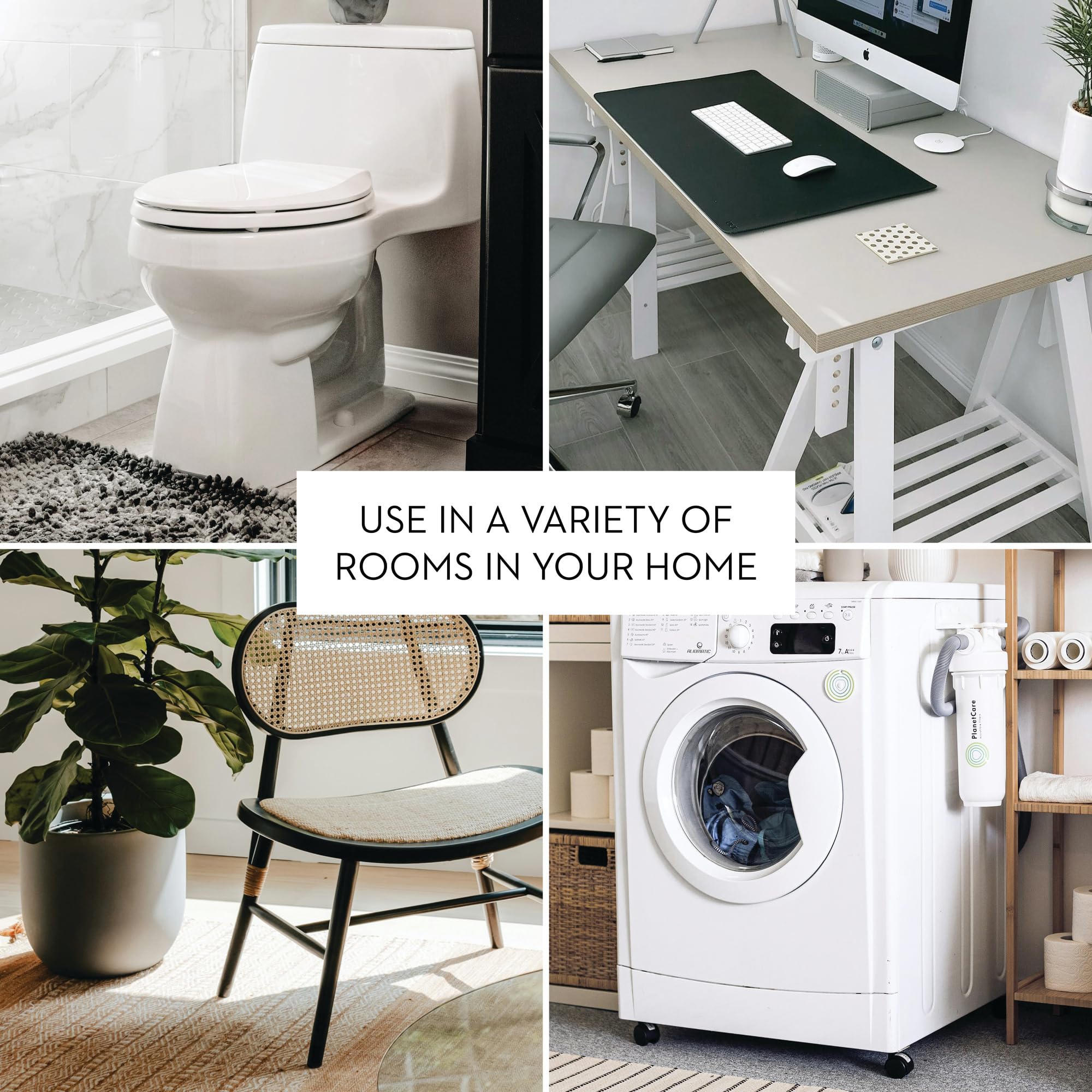 InterDesign Compact Plastic Bathroom Bin - White | Slim Oval Design | 26.8 cm x 14.0 cm x 24.8 cm 6