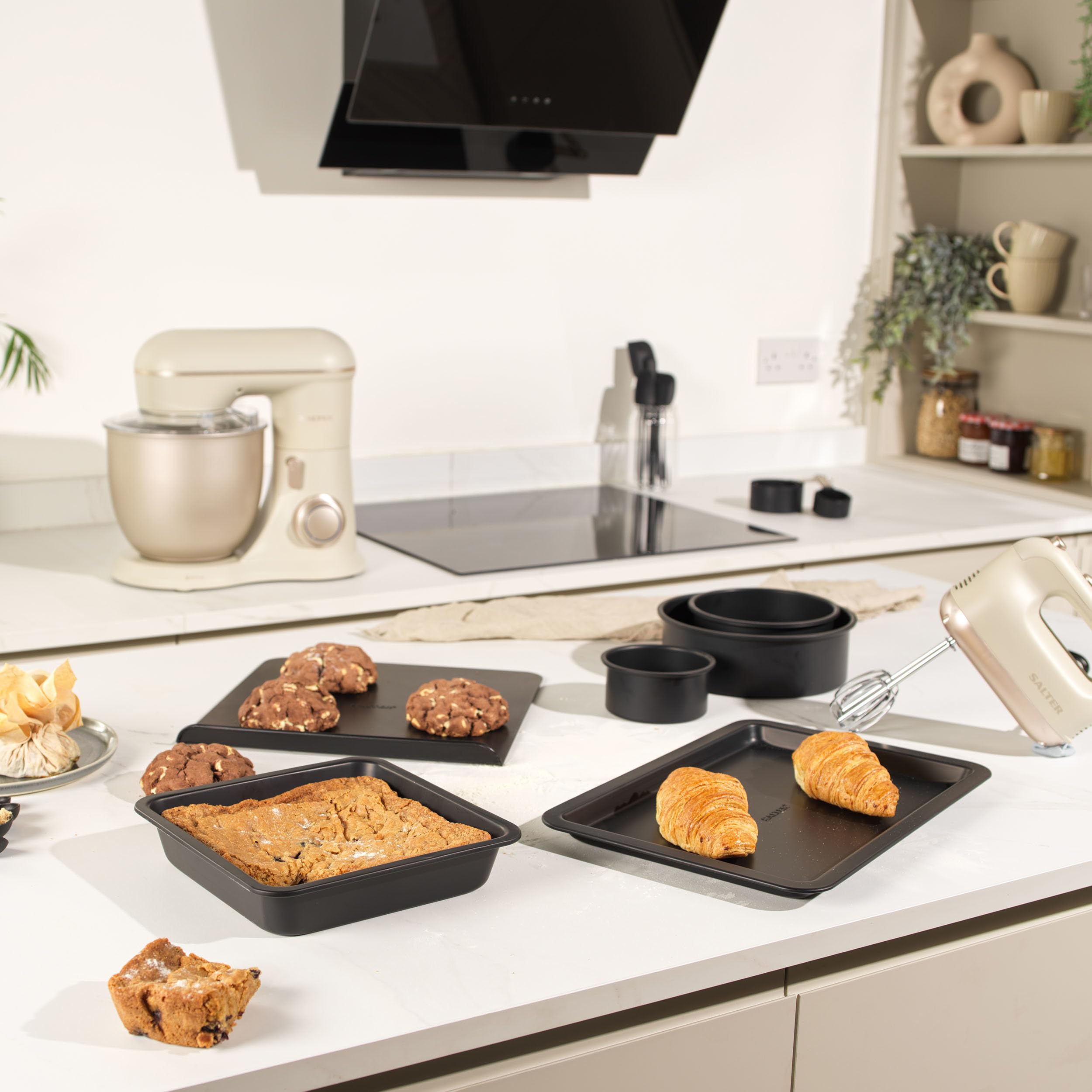 Salter BW12560EU7 Baking Sheet - 32 cm Non-Stick Tray for Cookies & Pastries | Carbon Steel 5