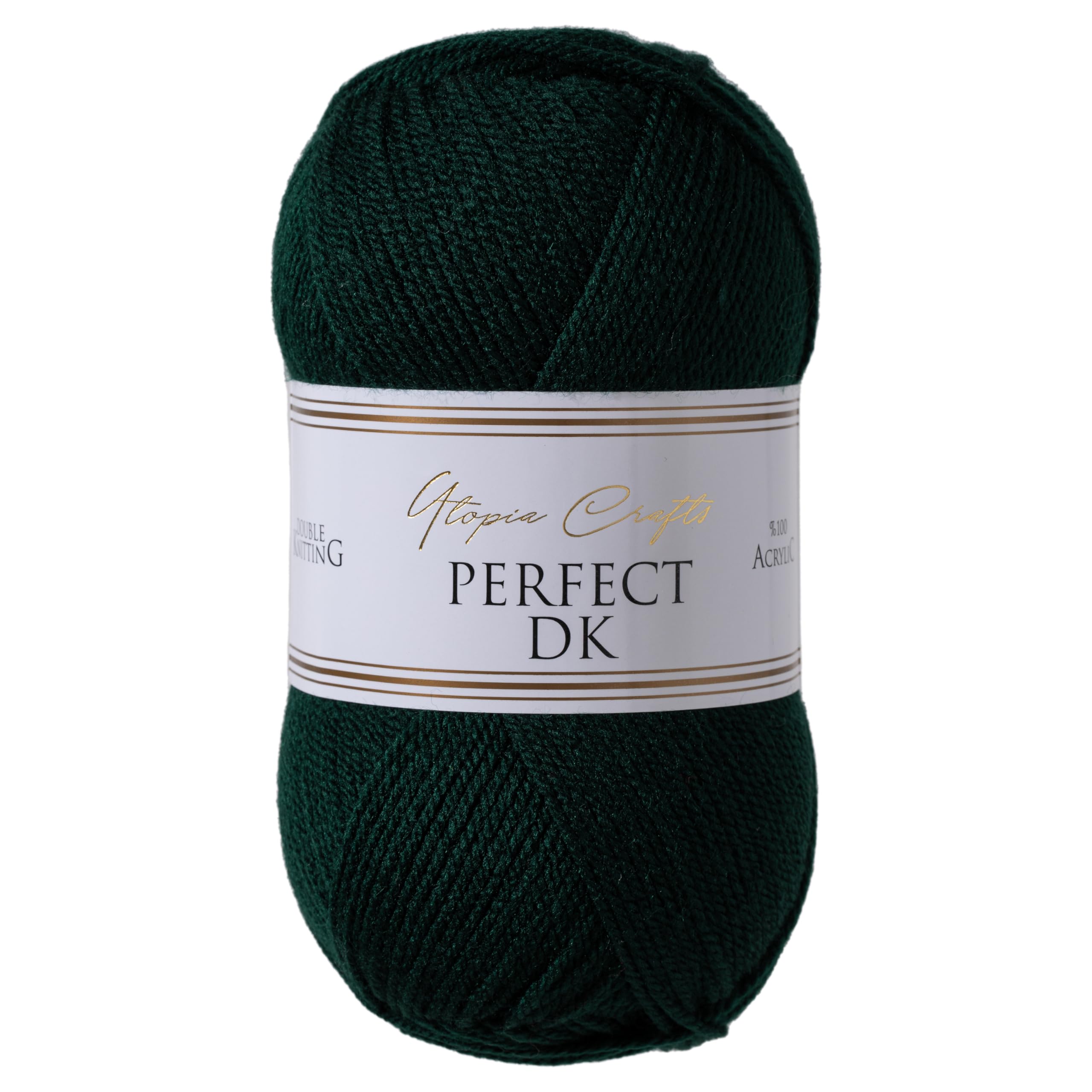 Utopia Crafts DK Double Knitting Yarn - 100% Acrylic | 100g Ball | Dark Teal 1