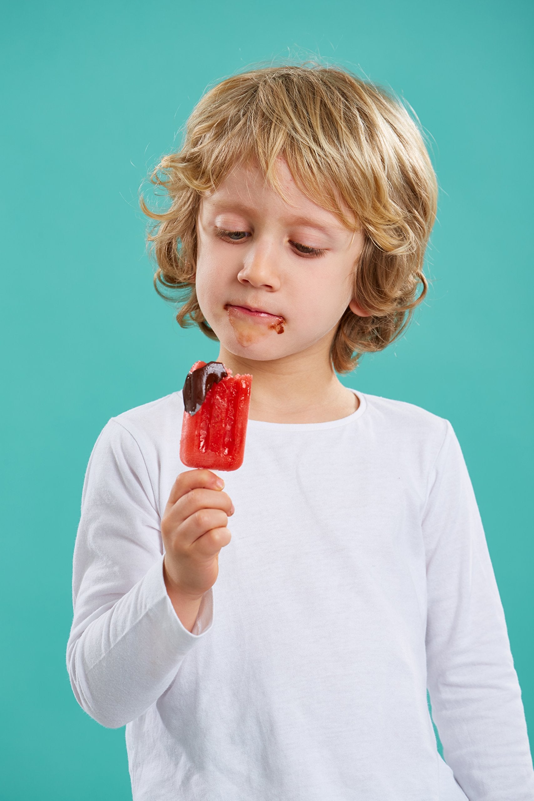 Lékué Stackable Ice Lolly Moulds - Mini, 4 Pieces, Multi-Colour Silicone | 60ml Capacity 2