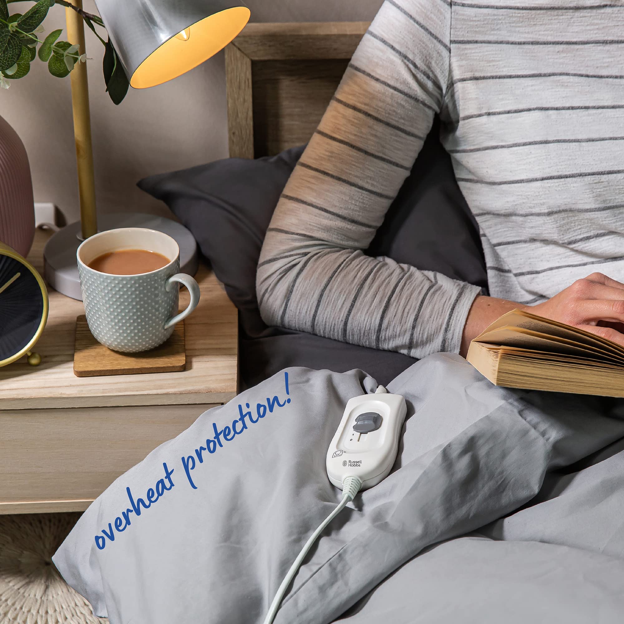 Russell Hobbs Heated Single Fitted Underblanket | 3 Heat Settings | Machine Washable | 70 x 150cm 6