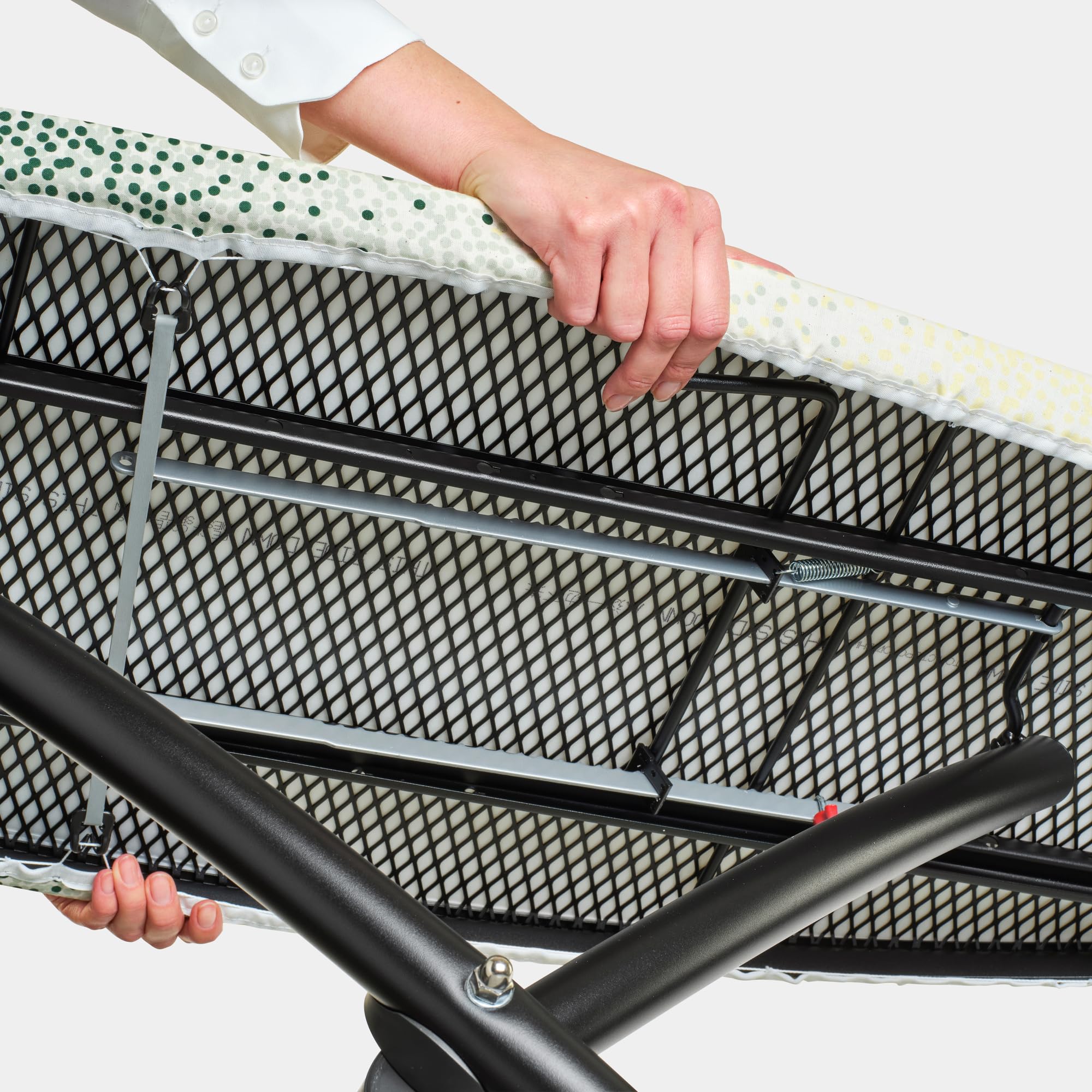 Brabantia Ironing Board Cover D - 8mm Foam Padding, Fairtrade Cotton | 135 x 45 cm | New Dawn 3