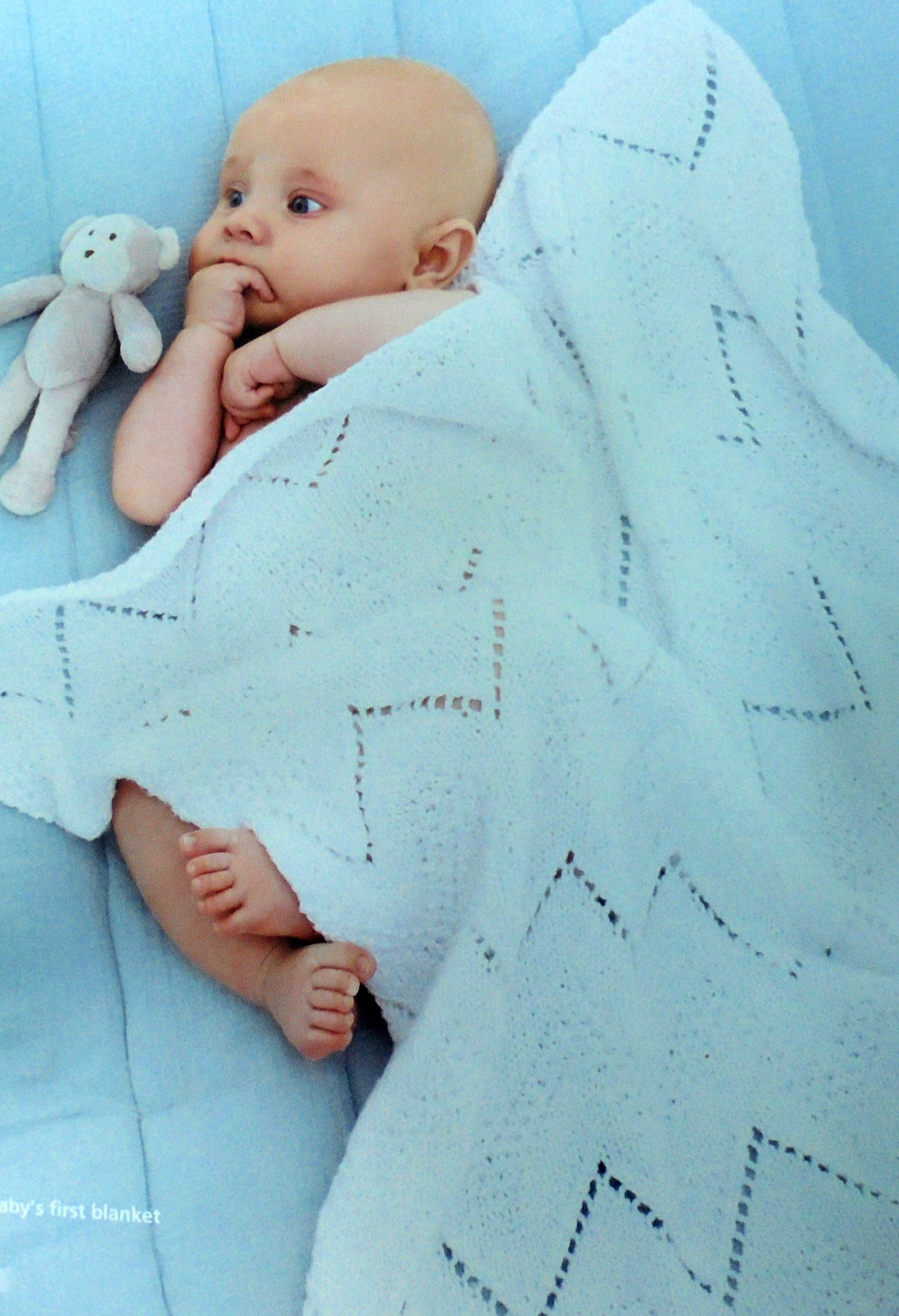 King Cole Knitting Patterns - Newborn Booklet for Baby Garments | Newborn to 18 Months | Cottonsoft DK 8