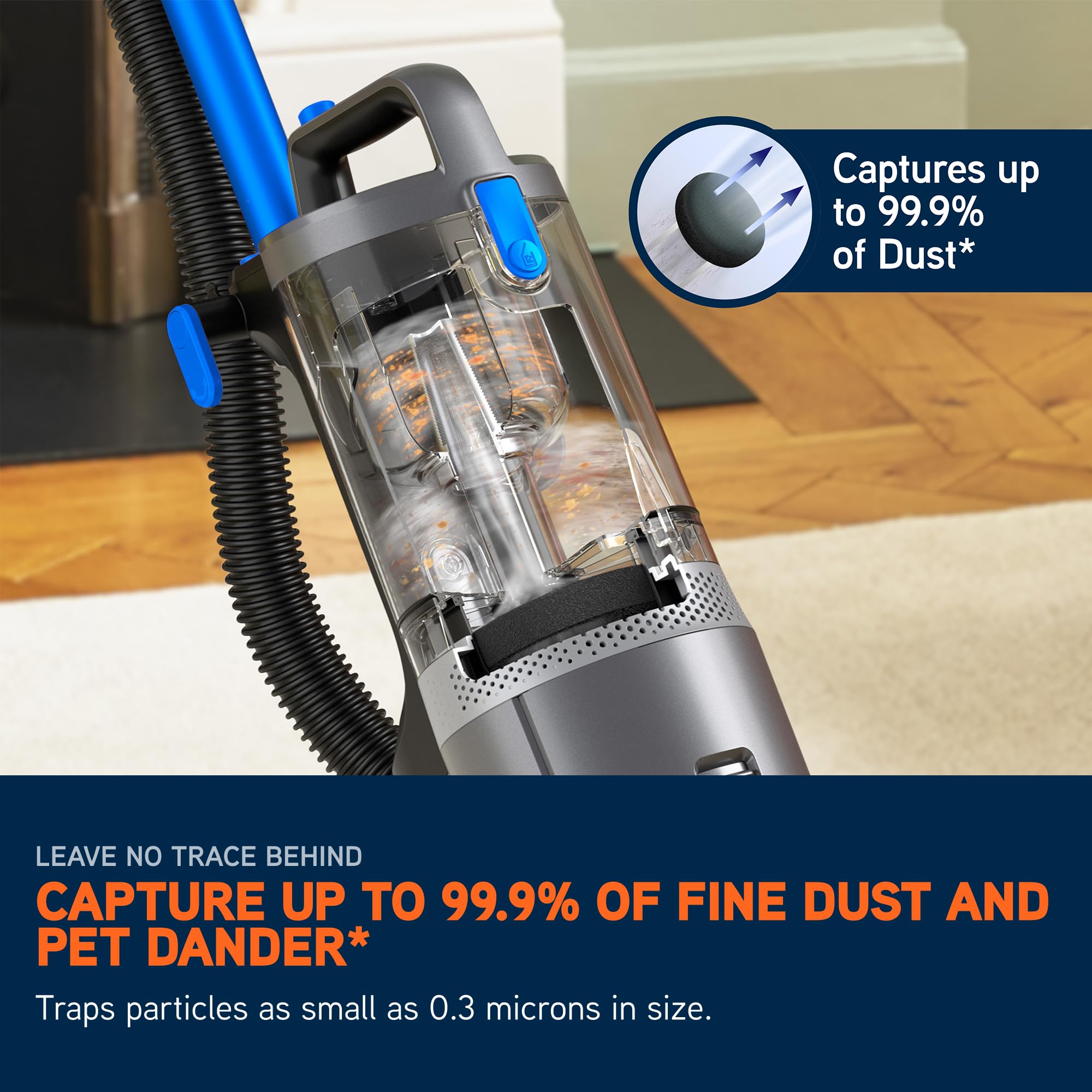 Vax LiftOut Reach Pet Corded Upright Bagless Vacuum Cleaner - 600W, 6.4kg, 2L Capacity 8
