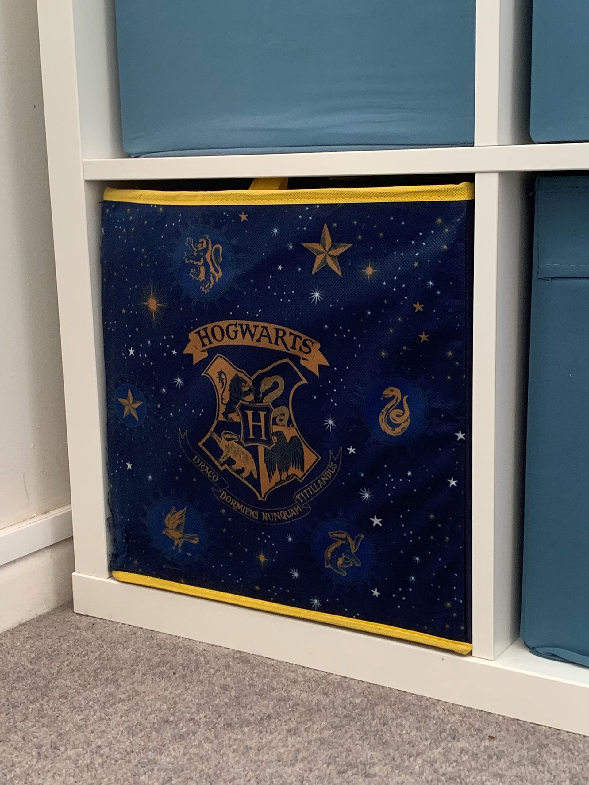 HOX Harry Potter Foldable Storage Cube - Polyester, Fits Kallax | 300x300x300mm 3