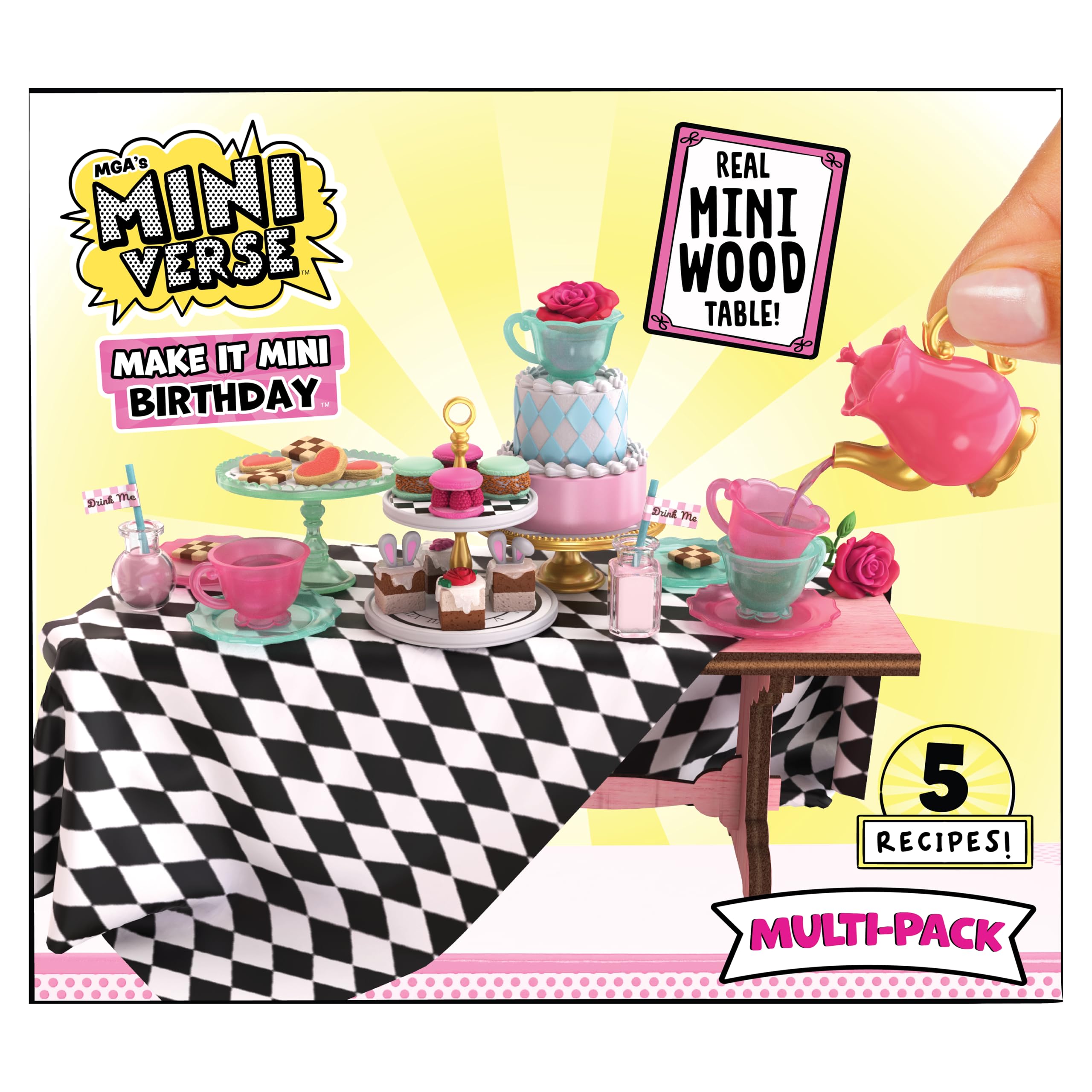 MGA's Miniverse Make It Mini Birthday Multipack - 30 Pieces | Resin Play | Ages 8+ | Collectible 2