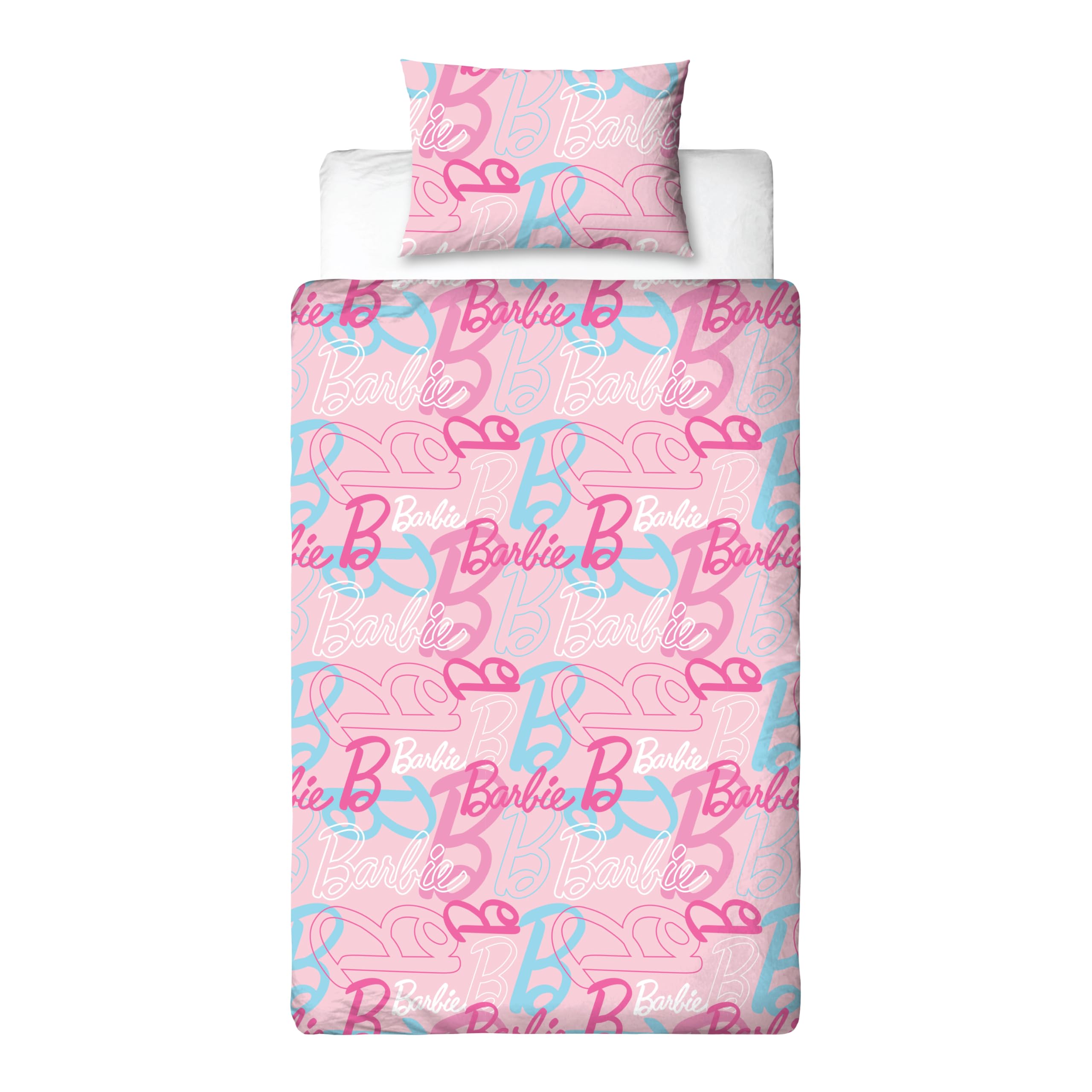 Character World Barbie Official Single Duvet Cover Set | Reversible | 135 x 200cm 3