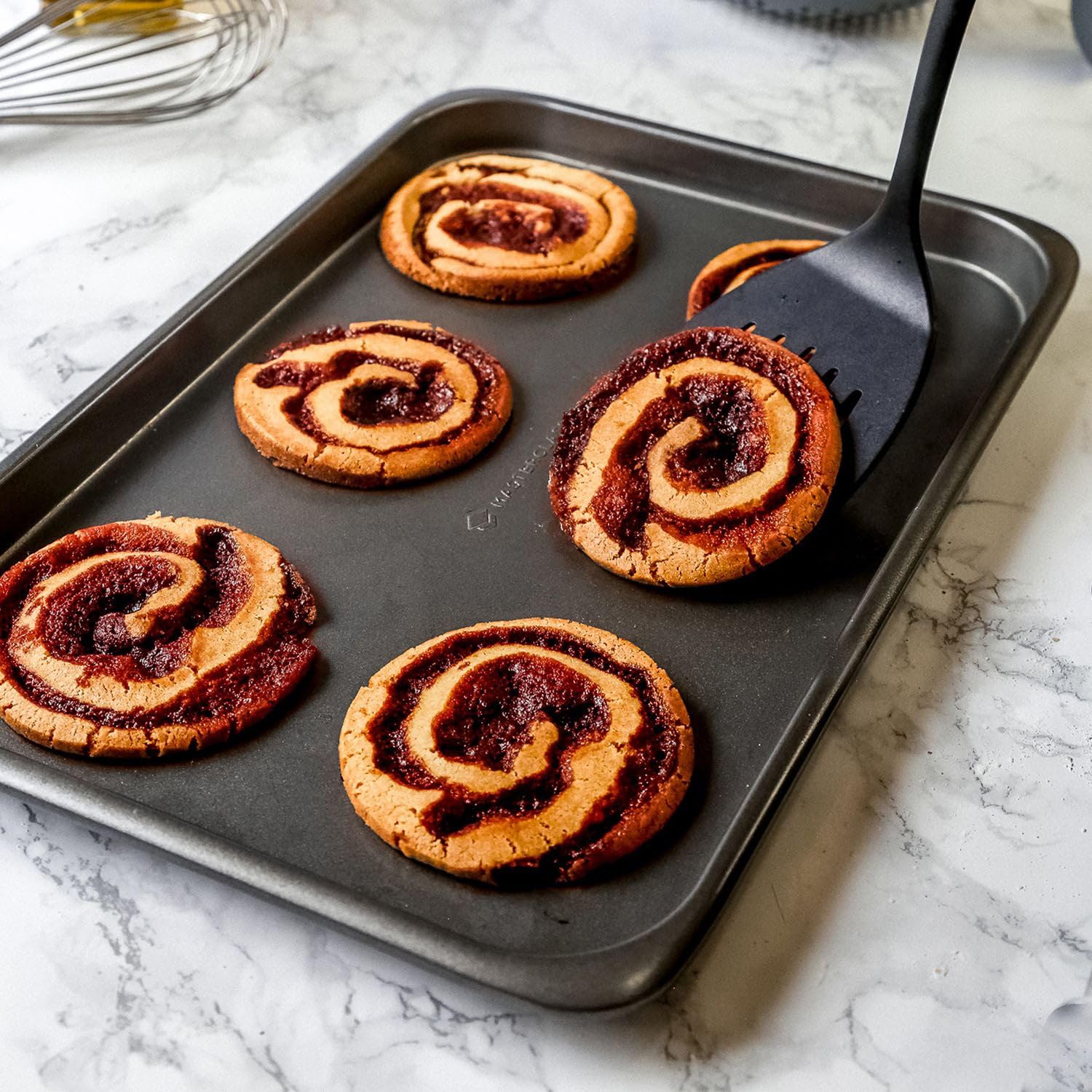 MasterClass Carbon Steel Non-Stick Baking Sheet | 35x25cm | Oven Safe to 220°C 2