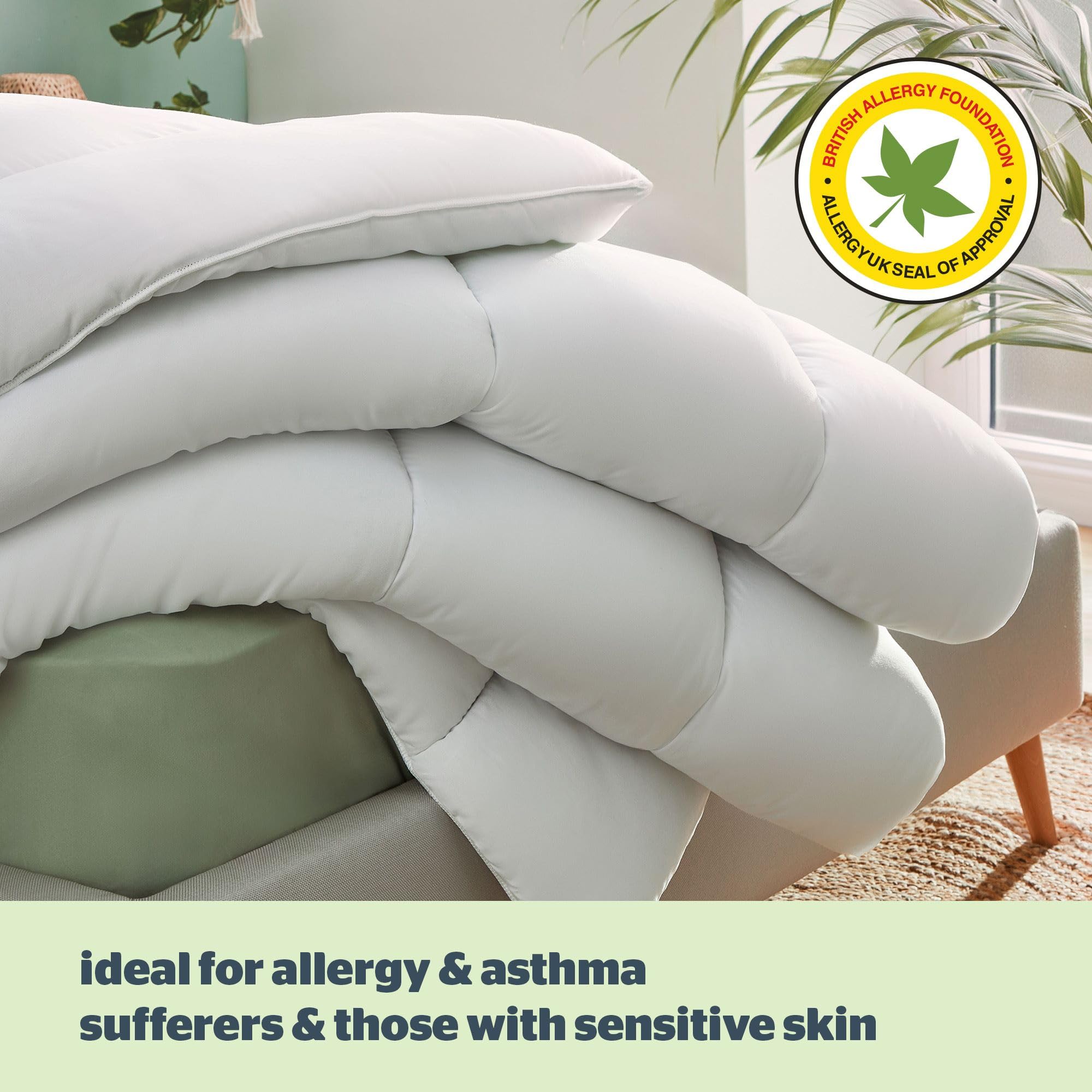 Silentnight Anti Allergy Double Duvet 10.5 Tog | Machine Washable Polycotton 4