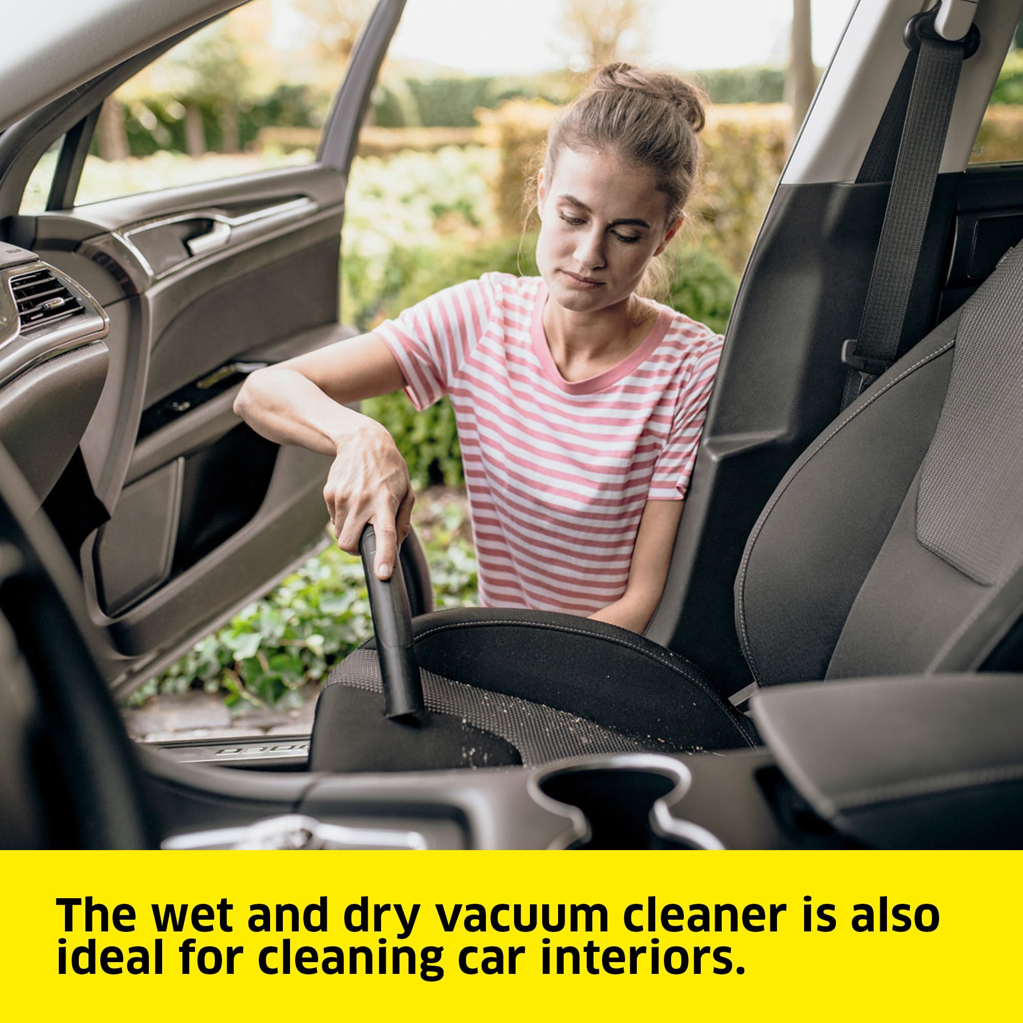 Kärcher Wet-Dry Vacuum Cleaner WD 6 P Premium - 1,300 W Power | Blower Function | Includes Crevice Tool 6