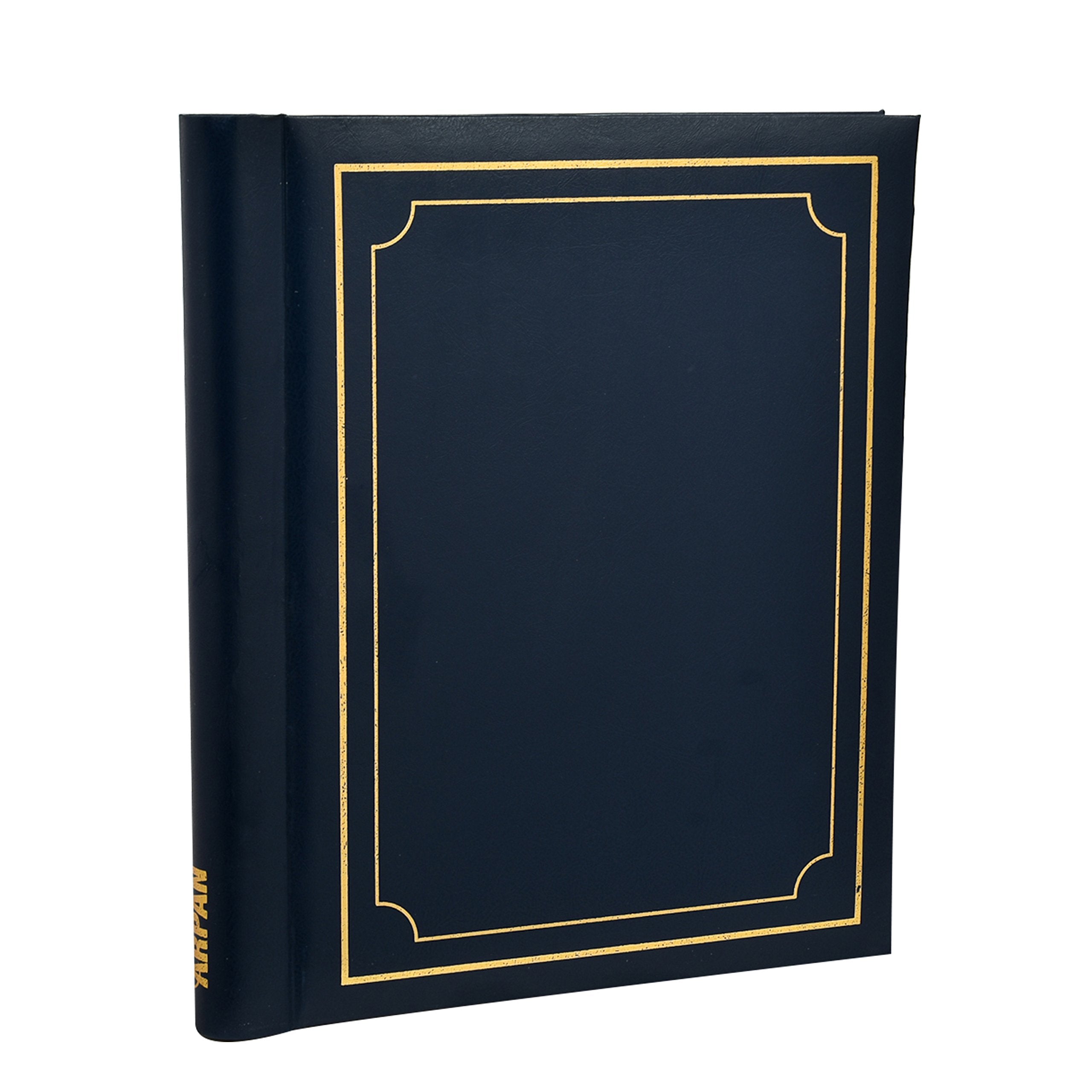 ARPAN Self Adhesive Photo Album - 20 Sheets/40 Sides, Blue | Spiral Bound | Holds up to 11x9" 1