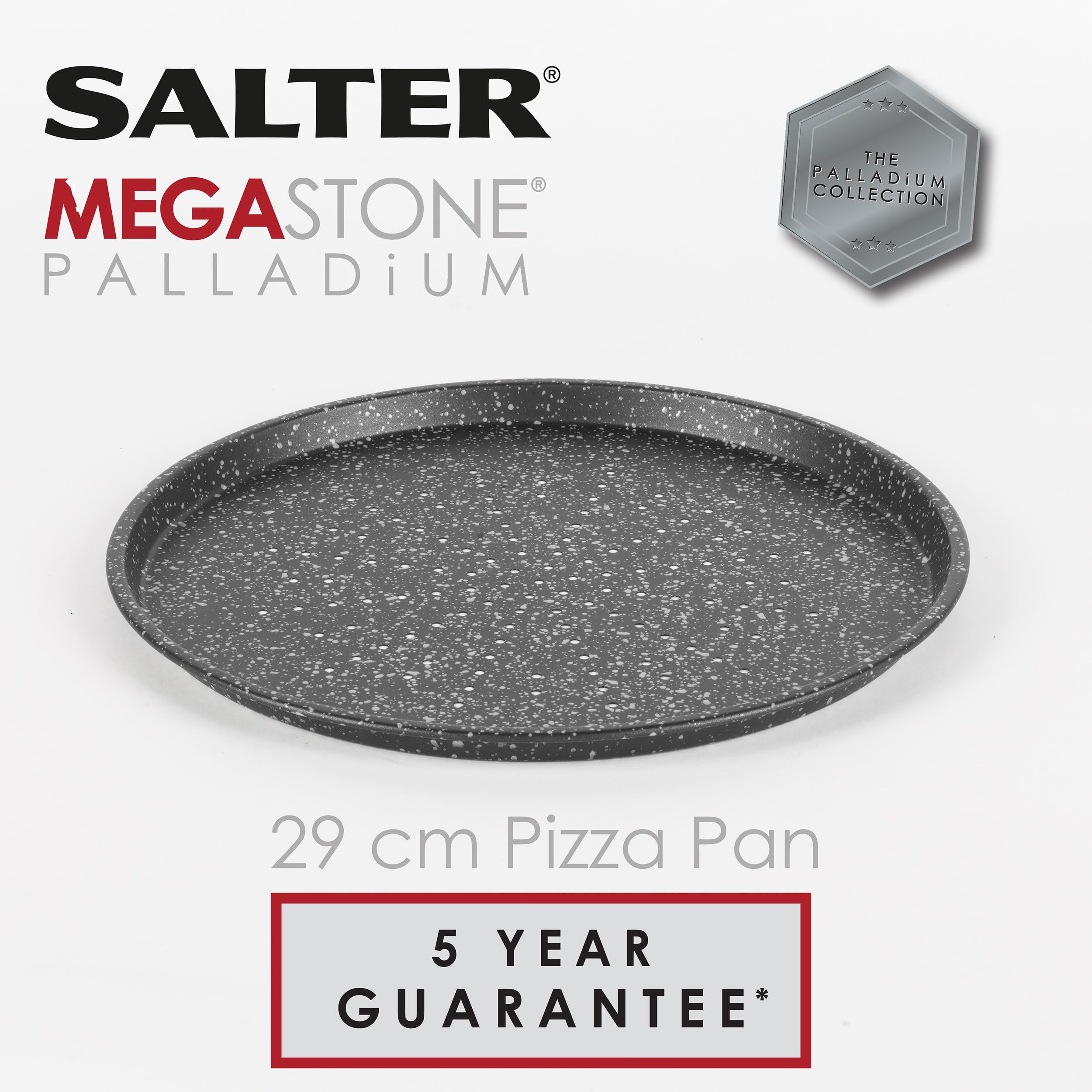 Salter Megastone Pizza Pans - Set of 2, 29 cm Non-Stick Trays, 12-Inch Round 5