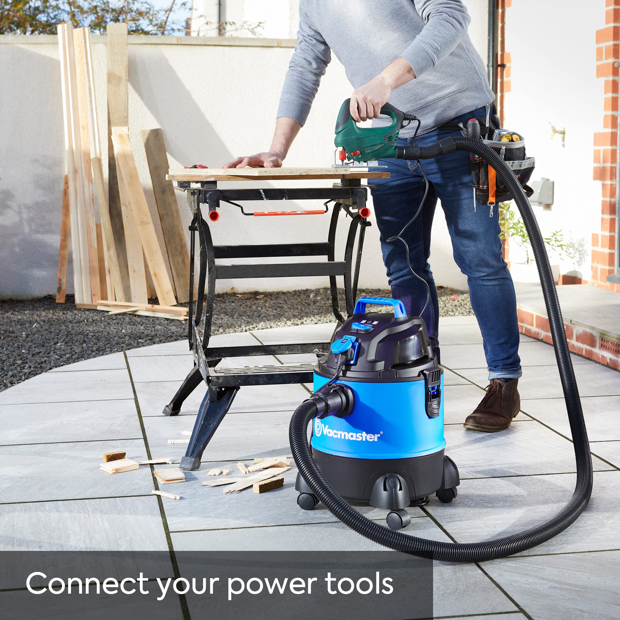 Vacmaster Multi 20 PTO Wet & Dry Vacuum Cleaner | 20L Capacity | 1250W Motor 4