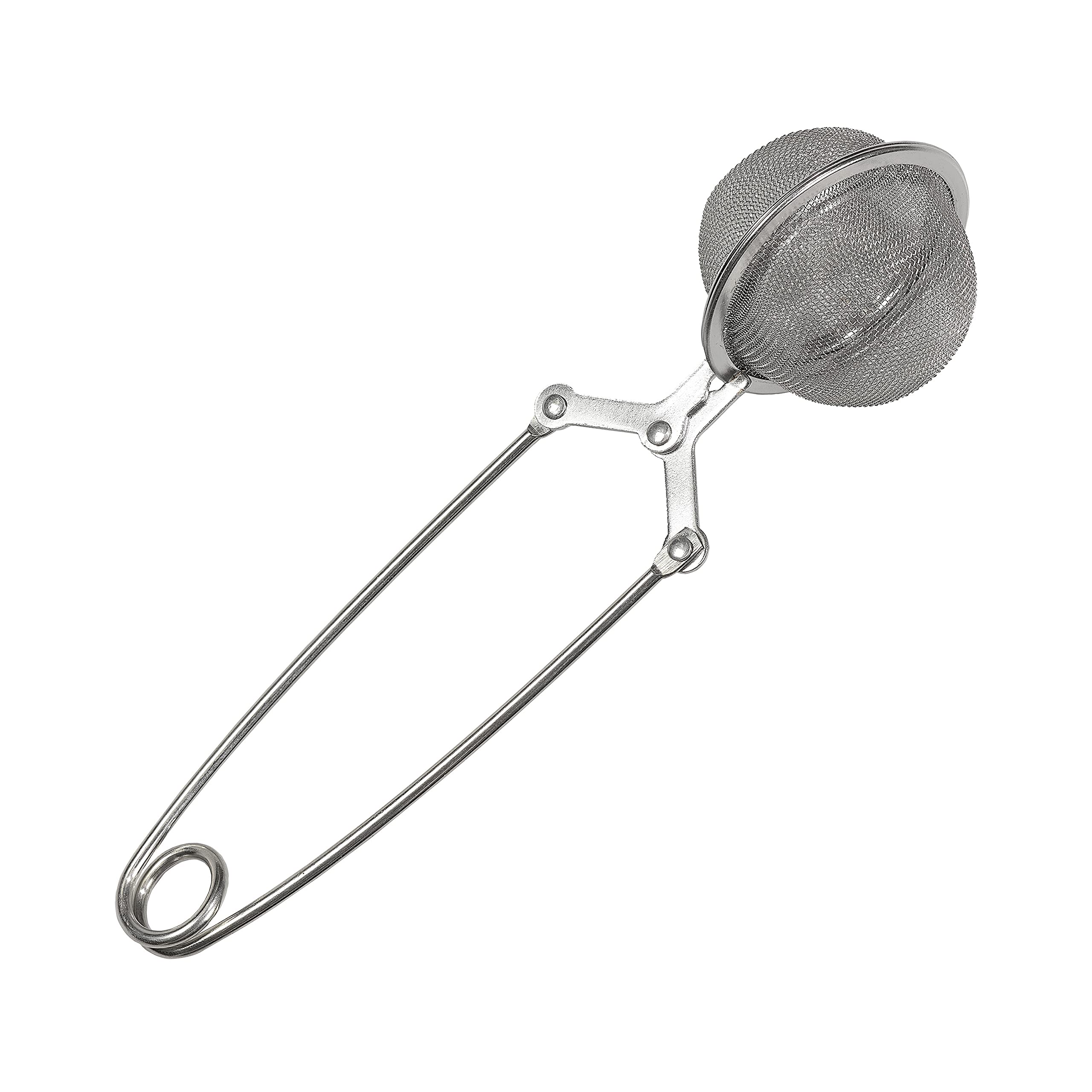 Tala Stainless Steel Ball Tea Strainer with Long Handle | 18/8 Grade | Dishwasher Safe