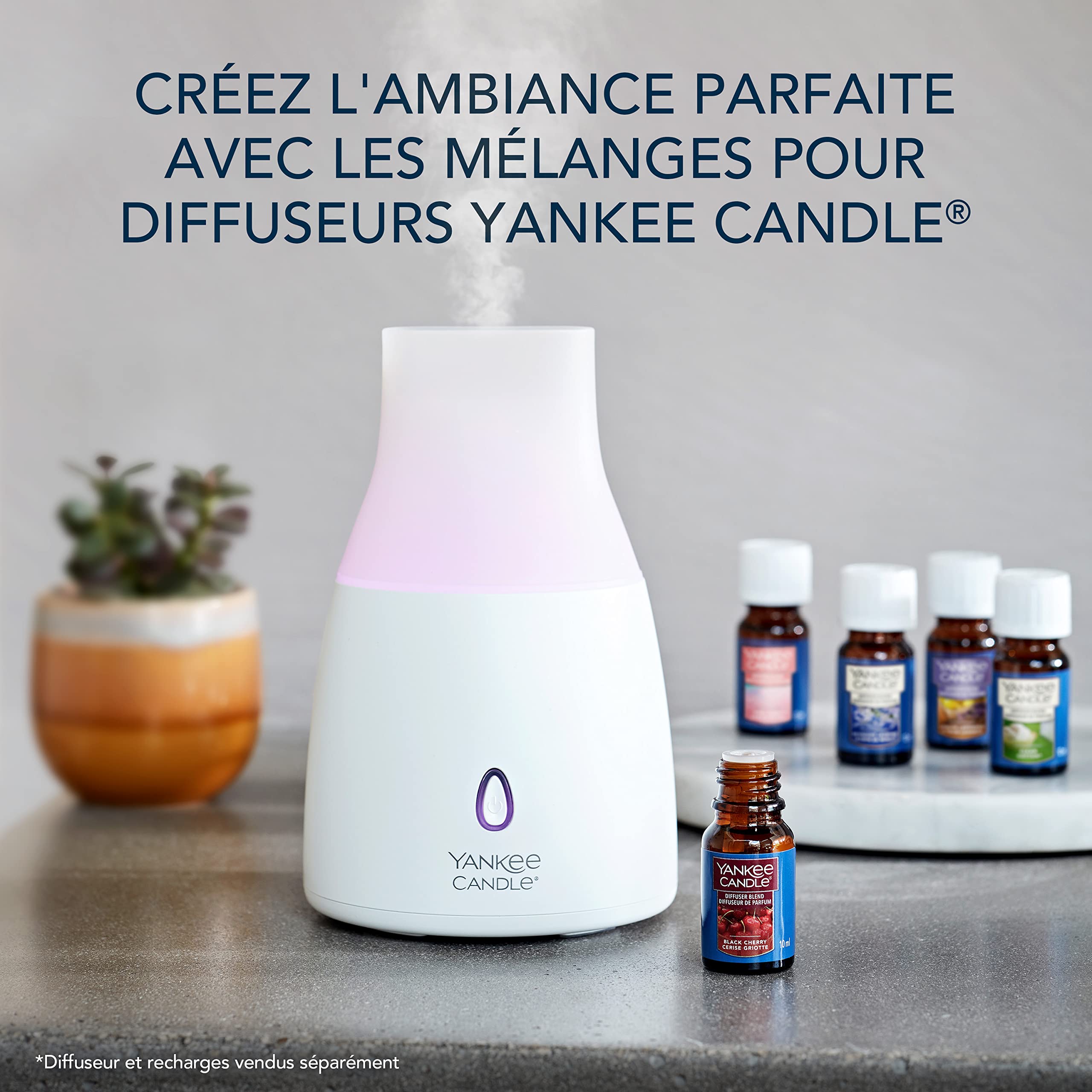 Yankee Candle Pink Sands Aroma Diffuser Oil Refill - 10ml Drop Format | Infused with Essential Oils 5