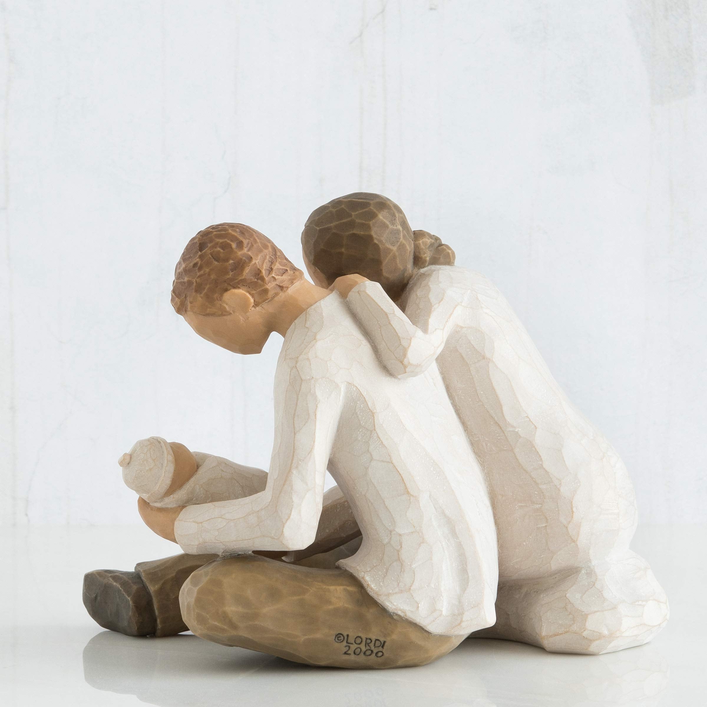 Willow Tree New Life Figurine - Celebrating New Beginnings | 5" Height | Hand-Painted Resin 3