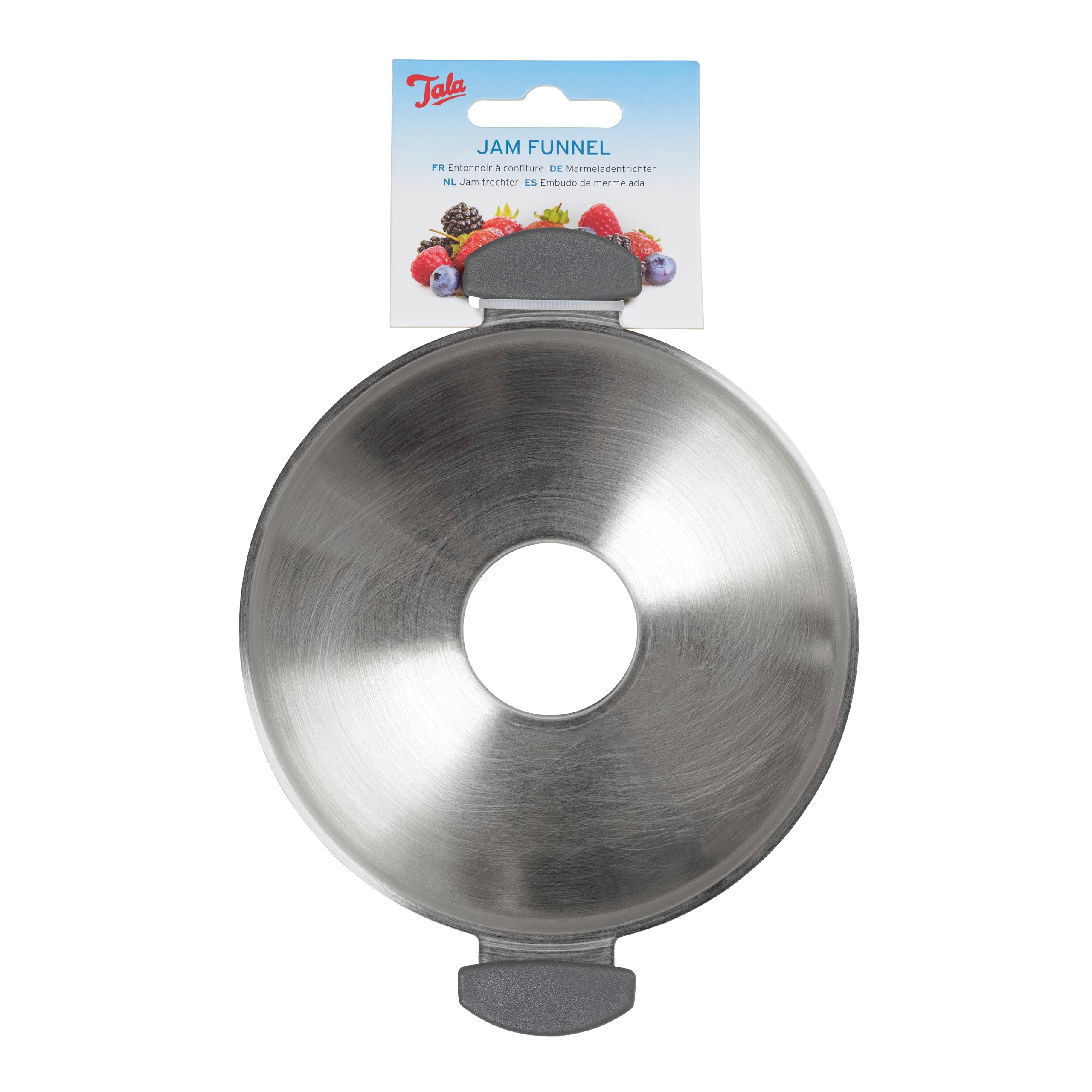 Tala Stainless Steel Jam Funnel - Extra Wide Neck for Easy Jar Filling | Dishwasher Safe 4