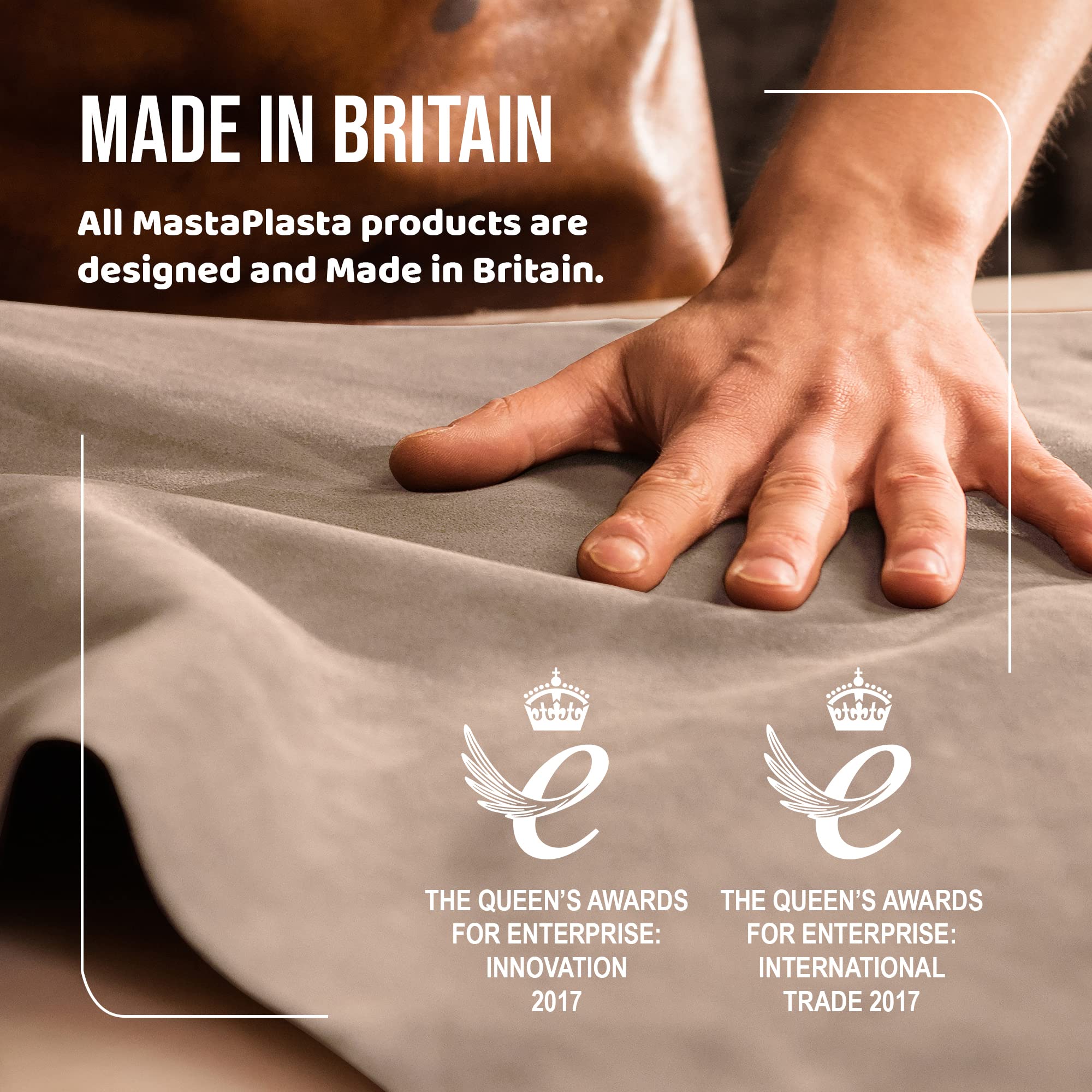 MastaPlasta Self-Adhesive Leather Repair Patch - Tan | 20cm x 10cm | Upholstery Quality 6