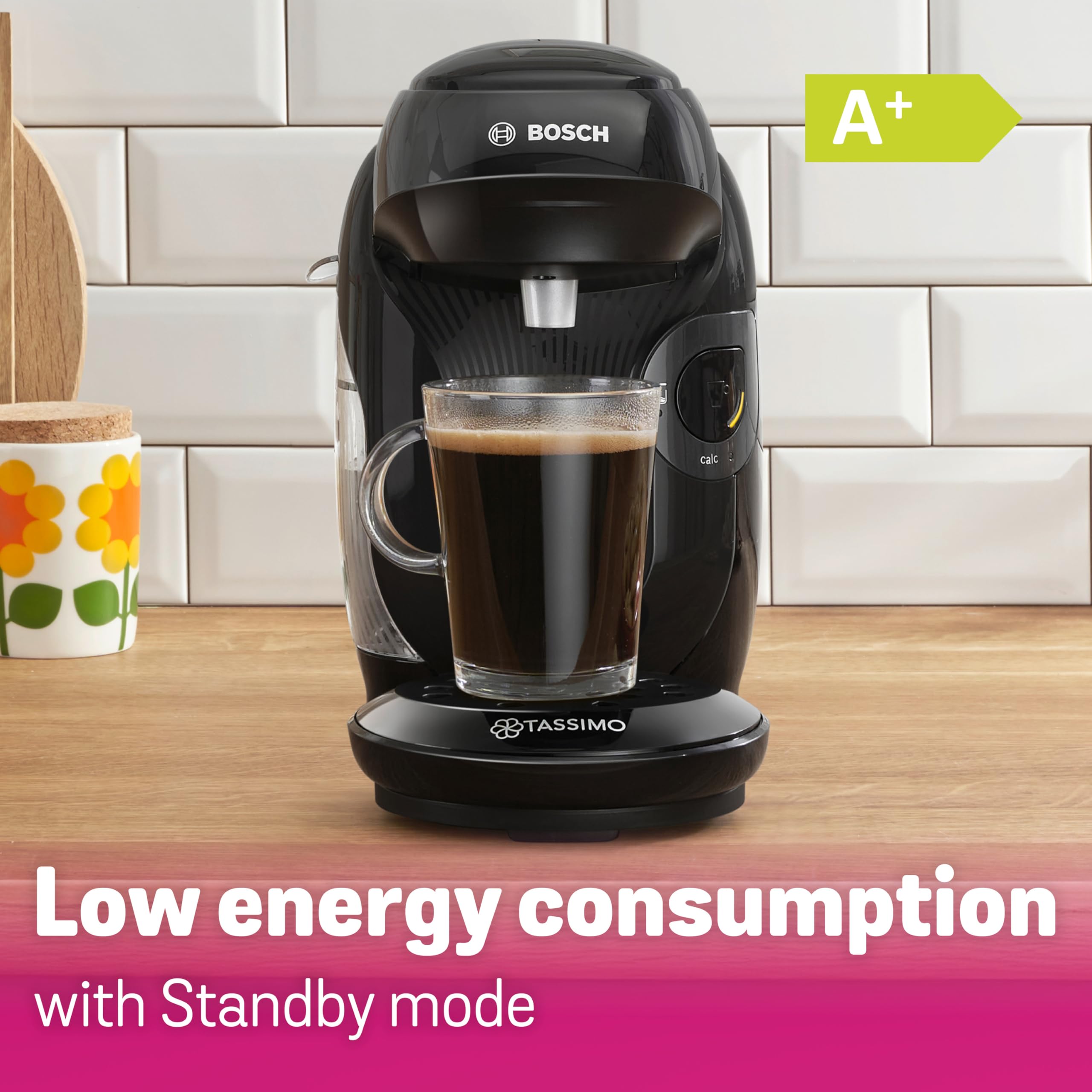 Tassimo by Bosch Happy Single Serve Coffee Machine - Black | Includes 70 Drinks Value Bundle 5