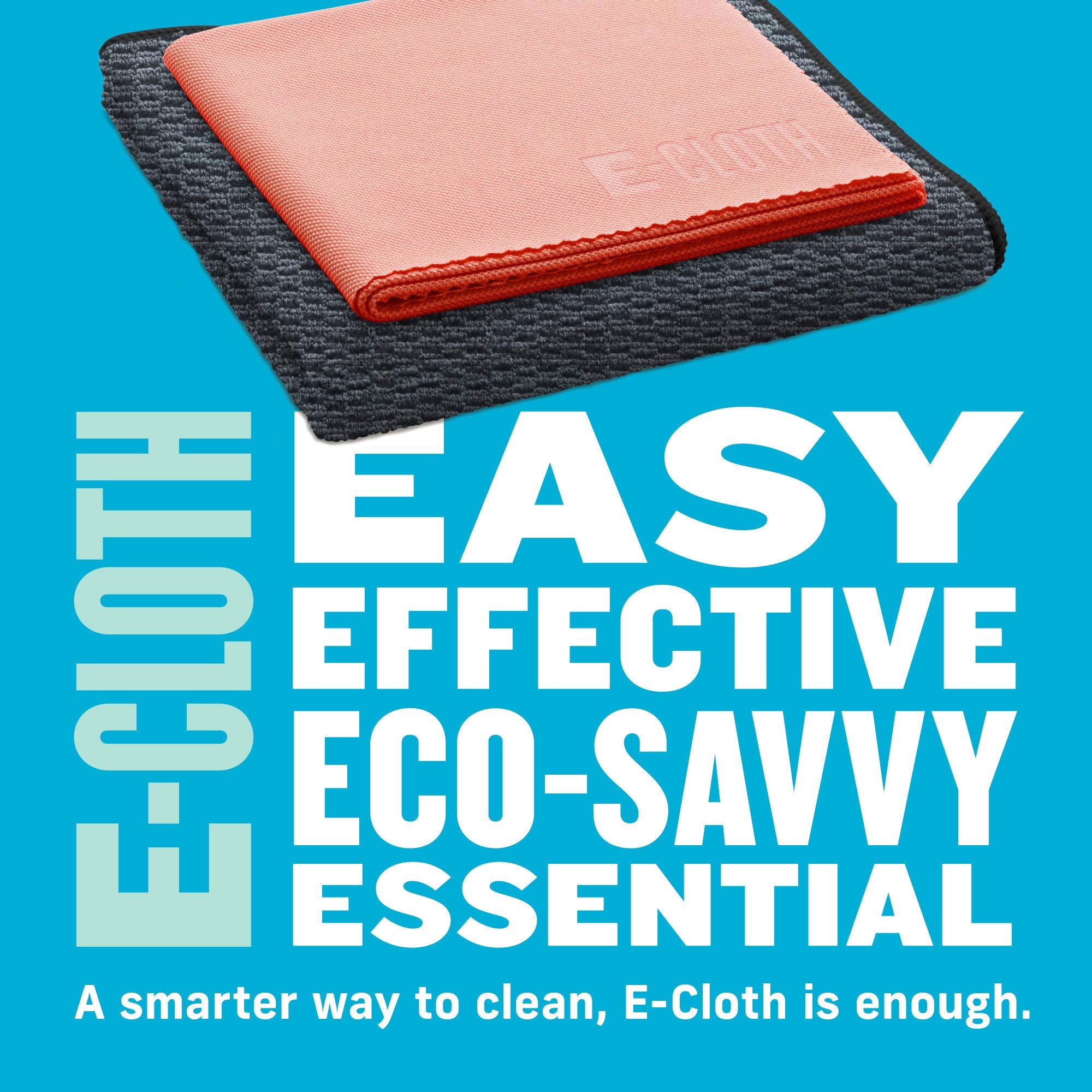 E-Cloth Granite & Stone Cleaning Pack - 1 Microfibre Cleaning Cloth & 1 Polishing Cloth | 2 Cloth Set 7