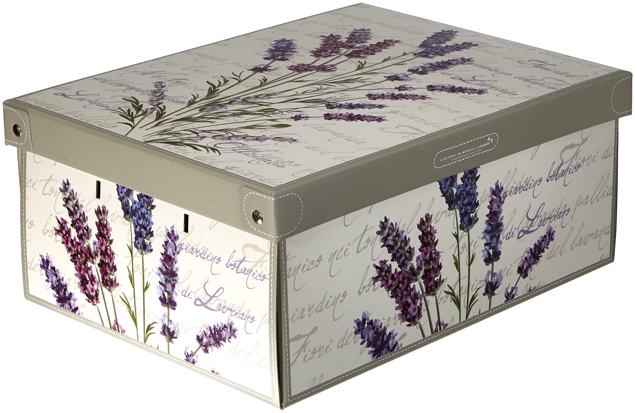 Lavatelli Kanguru Collection Fragrant Lavender Decorative Storage Box | 42x32x17.5 cm | 30kg Capacity 2