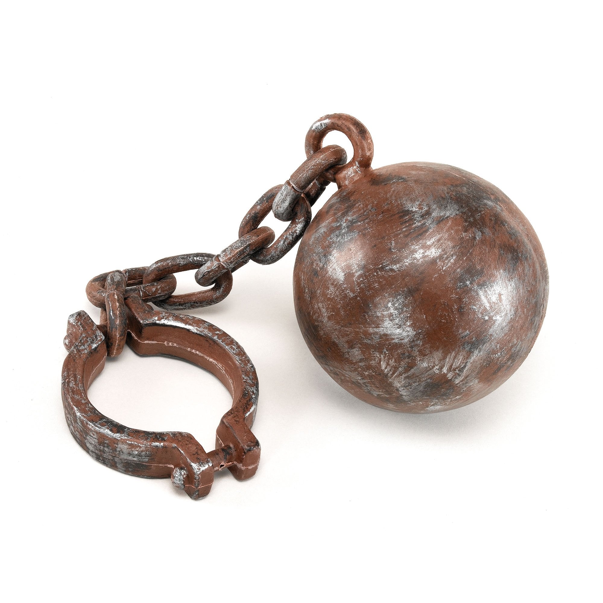 Bristol Novelty Jumbo Ball and Chain BA939 - Realistic Prop for Halloween Costume | Plastic | Unisex Adult 1